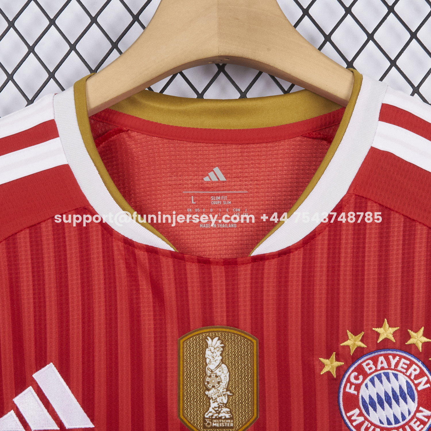 Funinjersey-Bayern Munich 26-27 Home Red Jersey - Fans Version