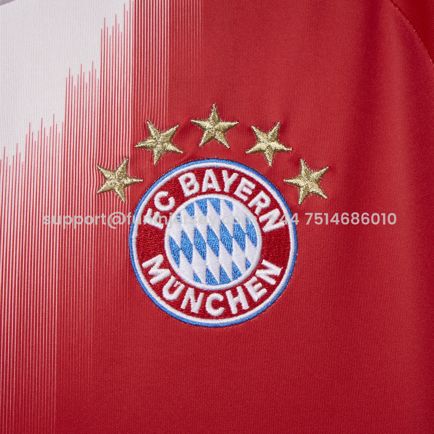 Funinjersey-Bayern Munich 25-26 Home Red Jersey - Fans Version