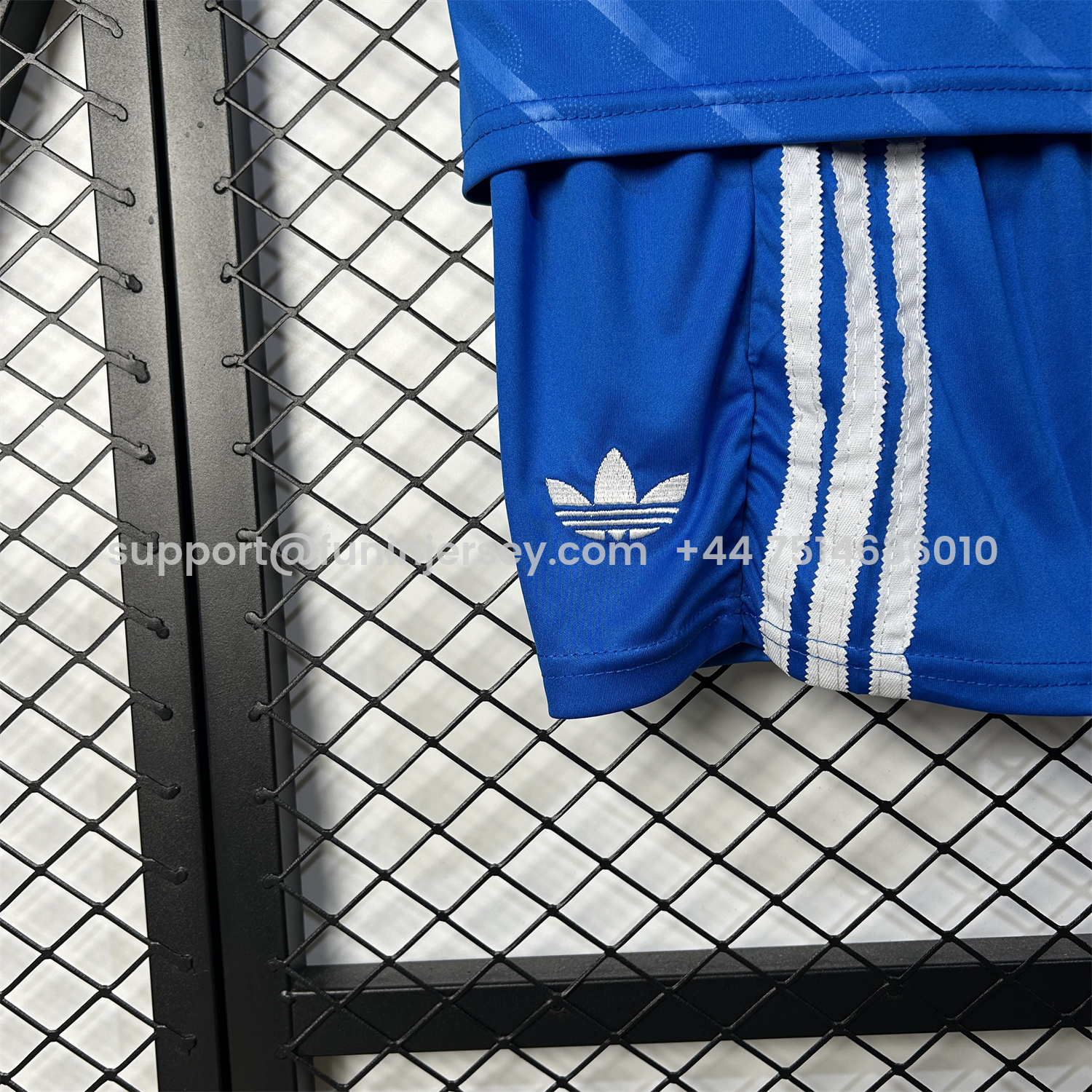 Funinjersey-Real Madrid 25-26 Third Blue Kids Kit