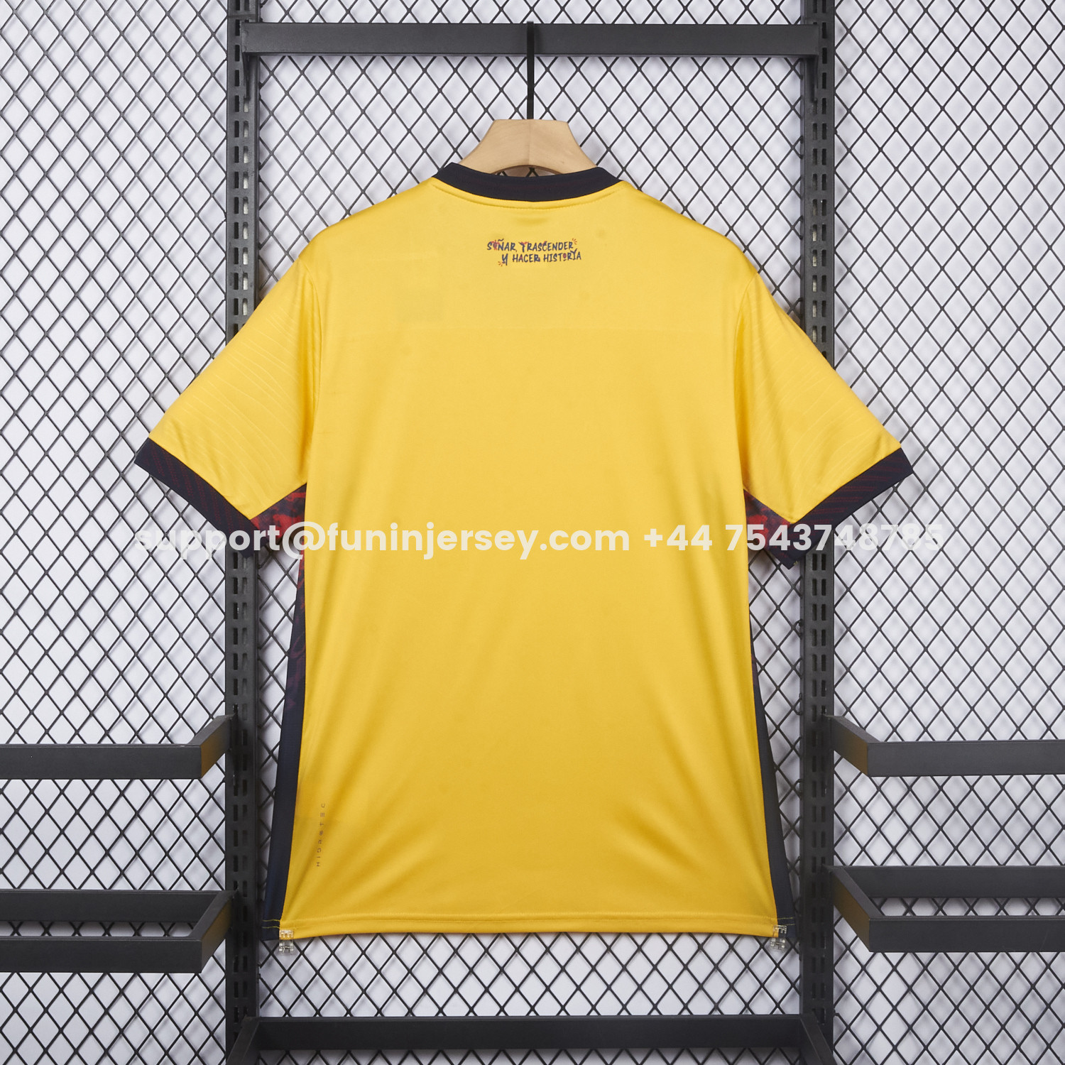 Funinjersey-Ecuador 2026 Home Yellow Jersey - Fans Version
