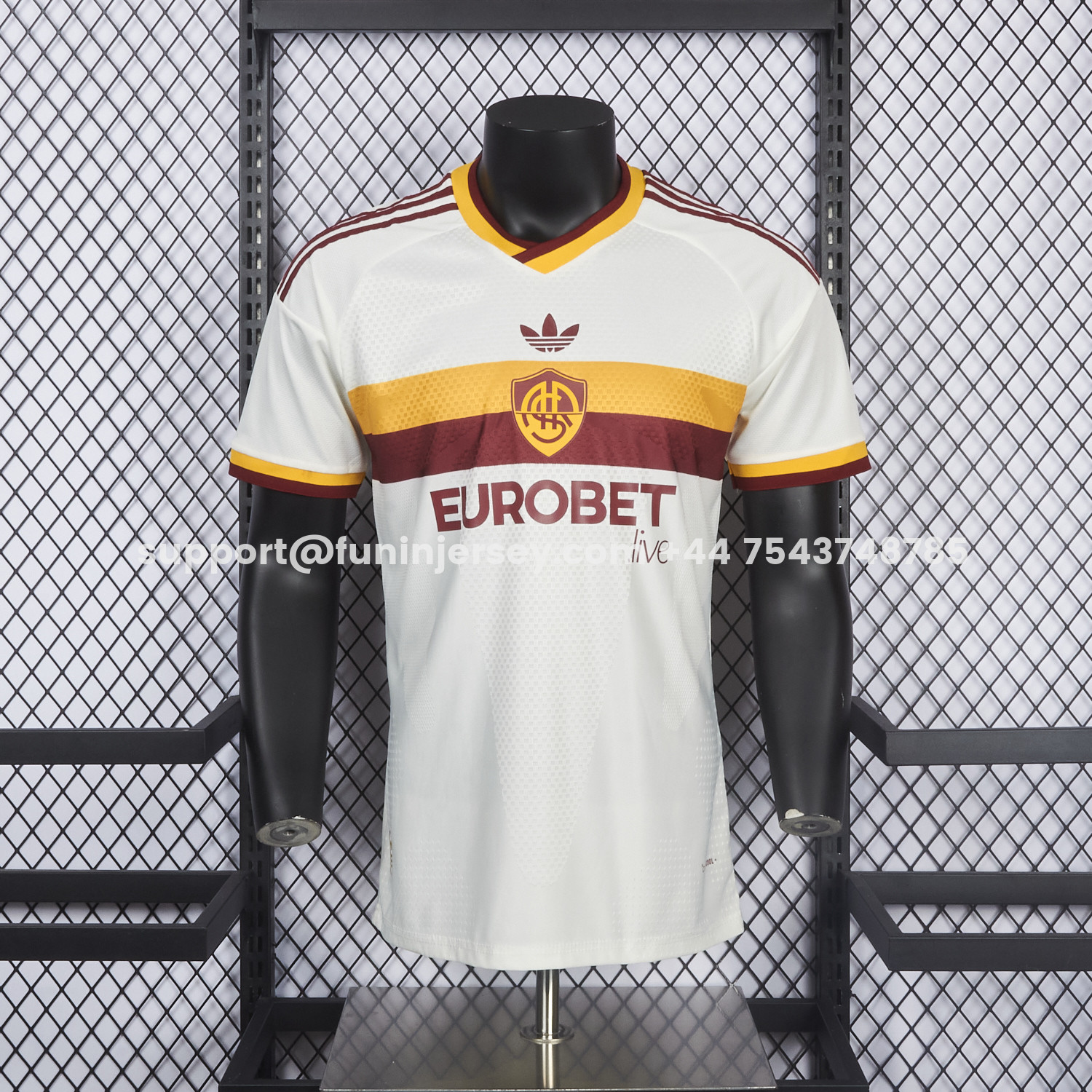 Funinjersey-AS Roma 26-27 Away Jersey - Player Version