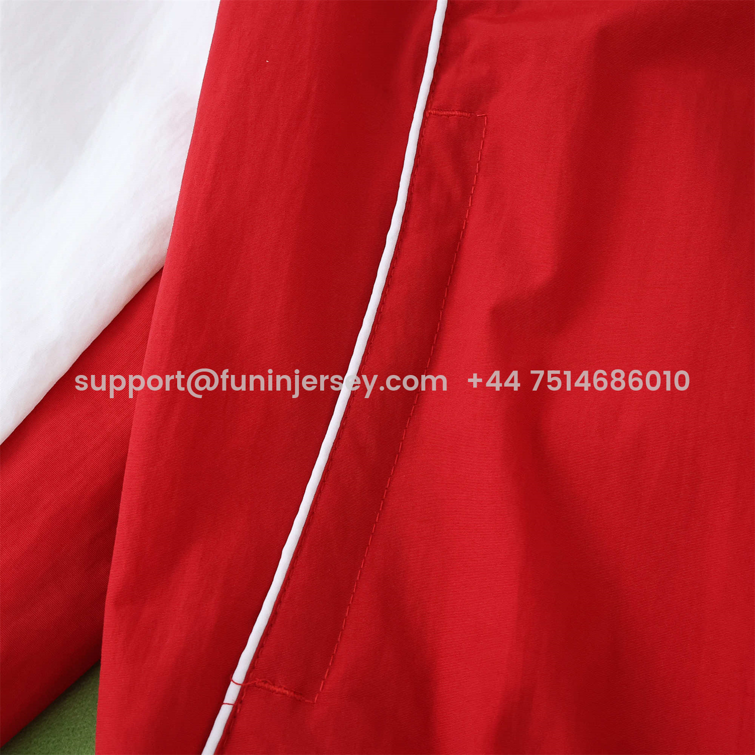 Funinjersey-Arsenal 25-26 Throwback Windbreaker Jacket - Red