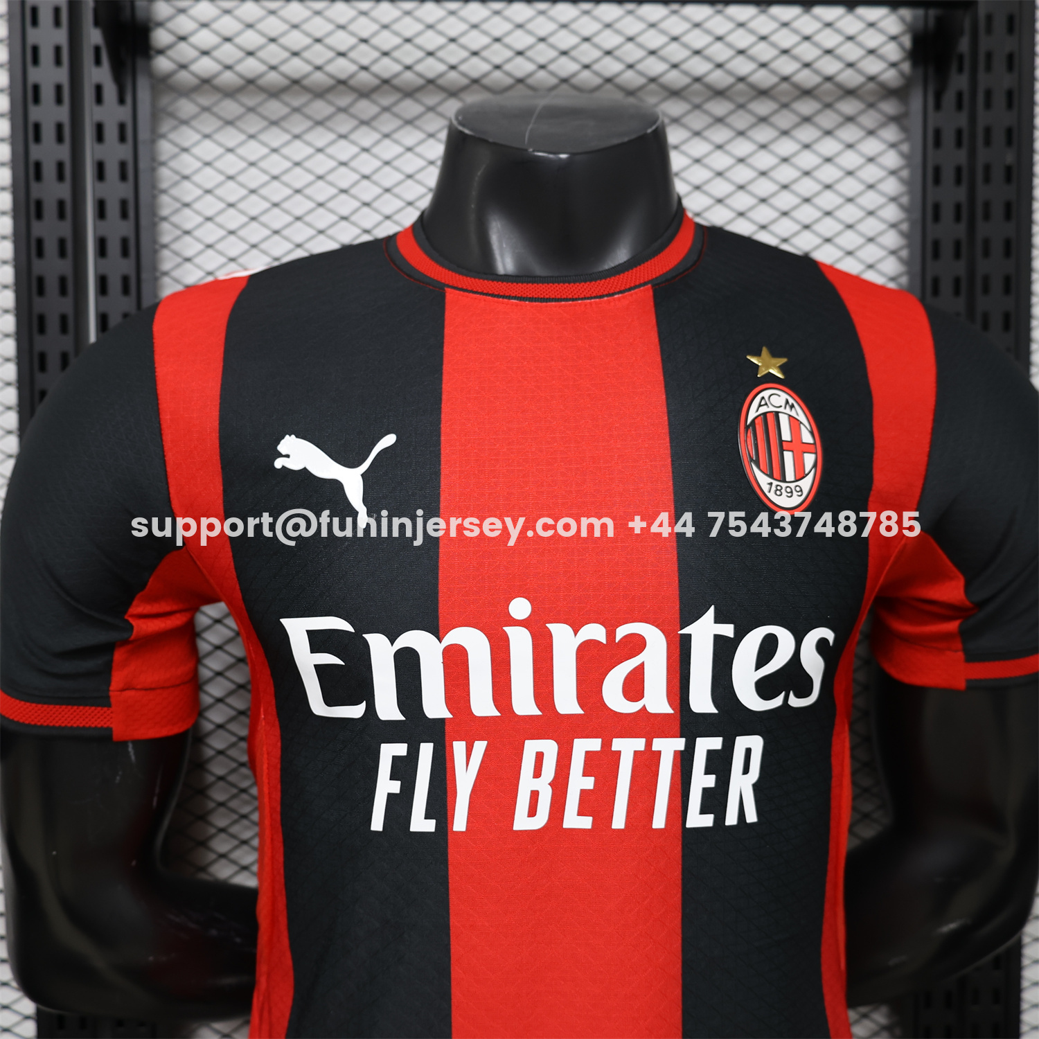 Funinjersey-AC Milan 26-27 Home Jersey - Player Version