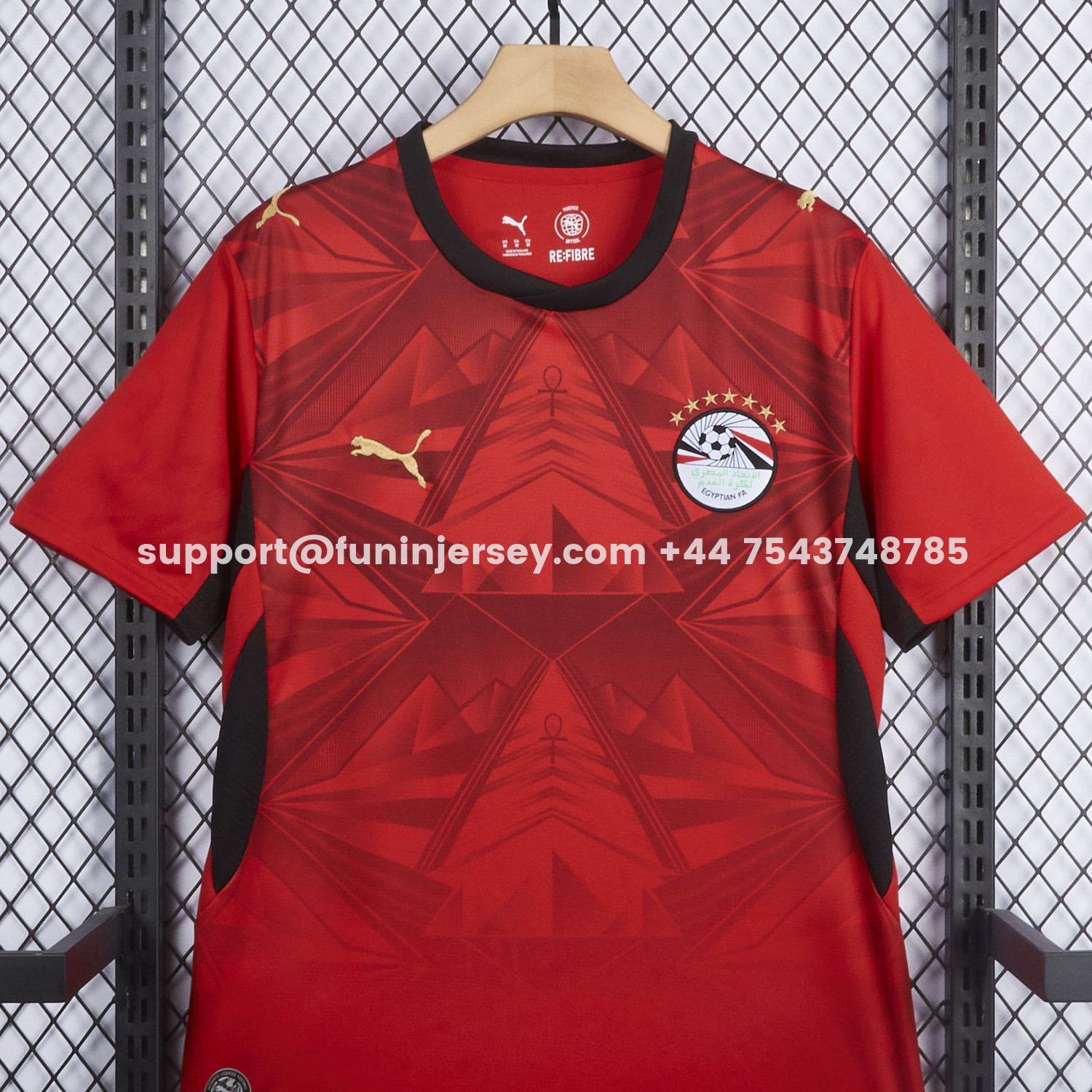 Funinjersey-Egypt 2026 Home Jersey - Fans Version