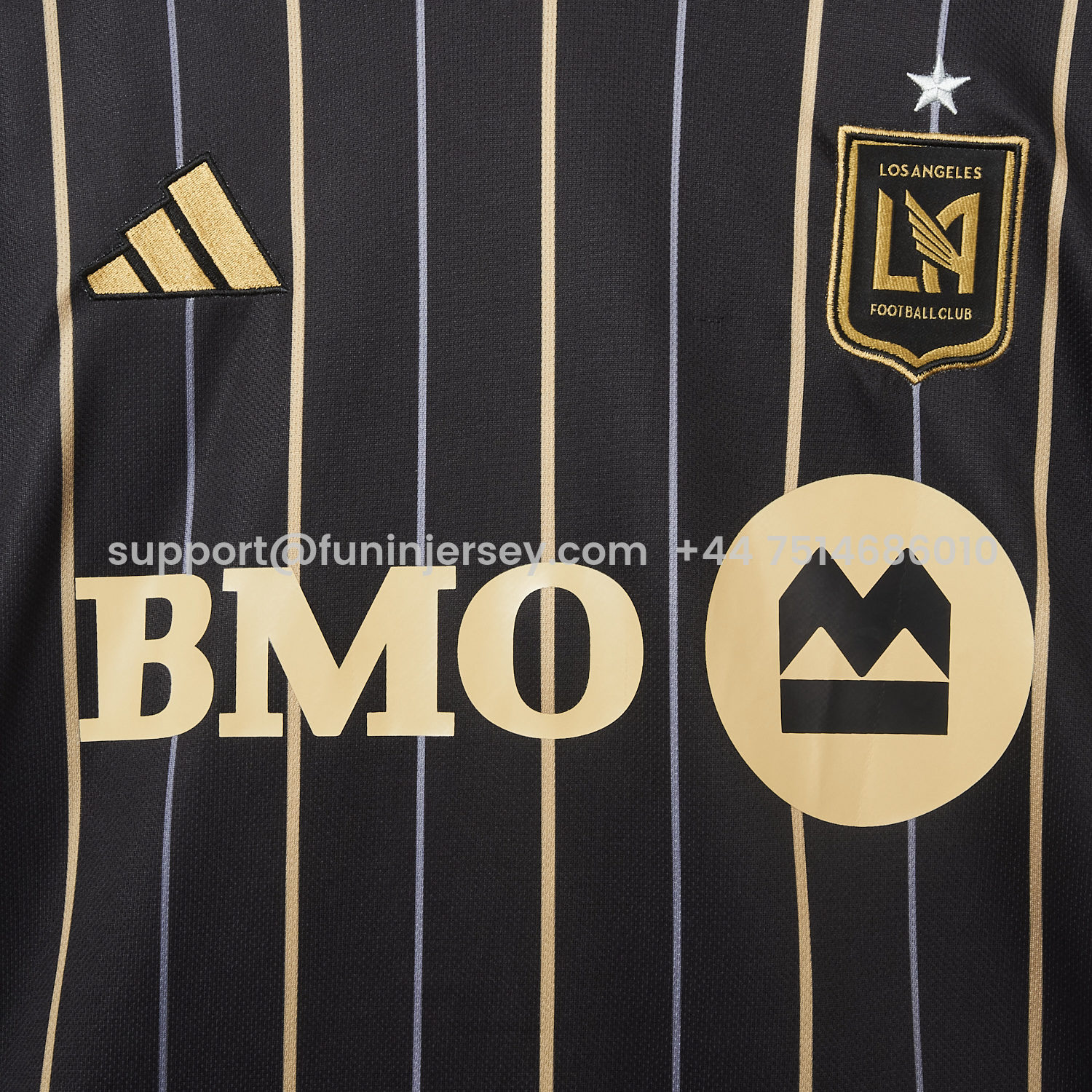 Funinjersey-Los Angeles FC 25-26 Home Black Jersey - Fans Version