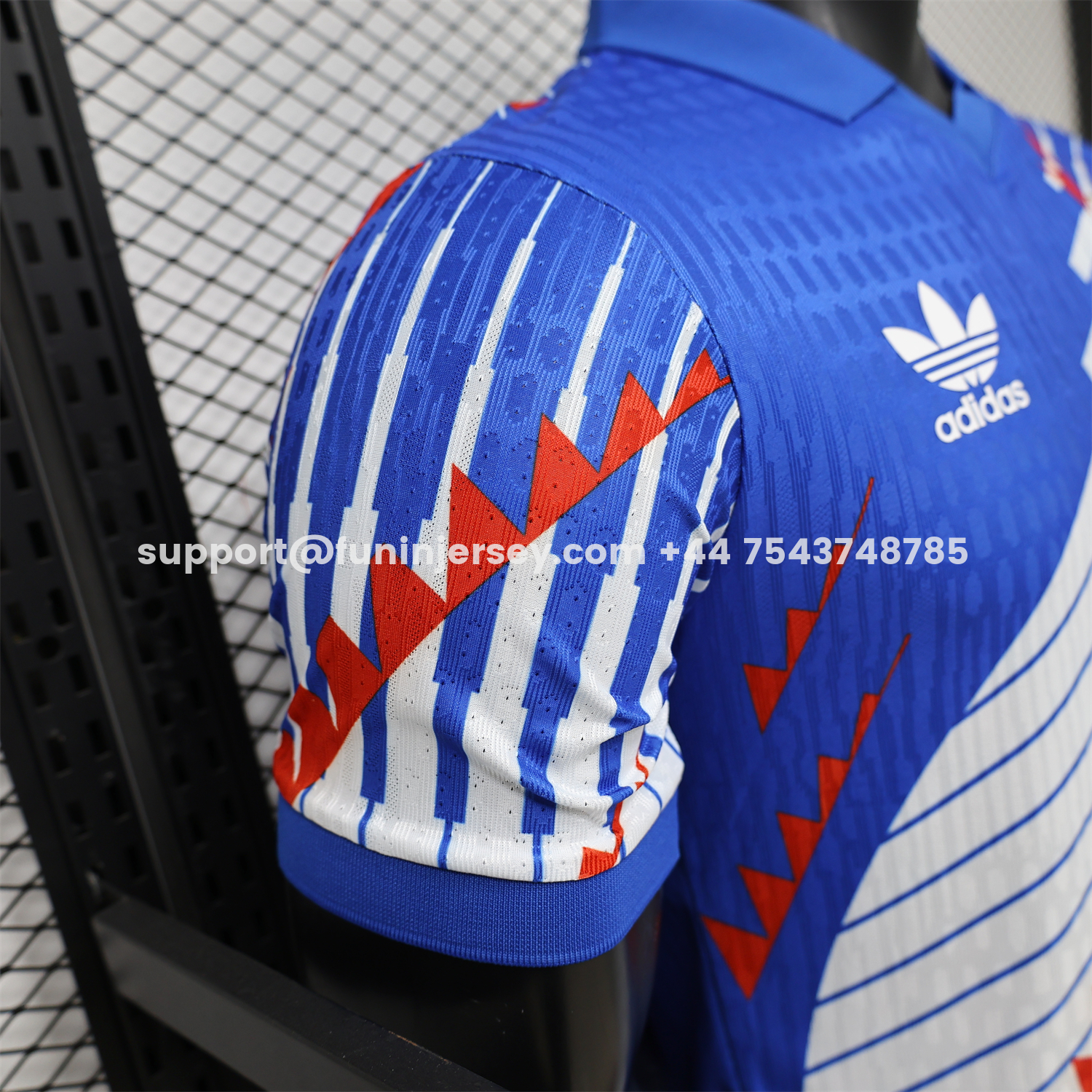 Funinjersey-Japan 2026 Red-White Stripes Blue Special Jersey - Player Version