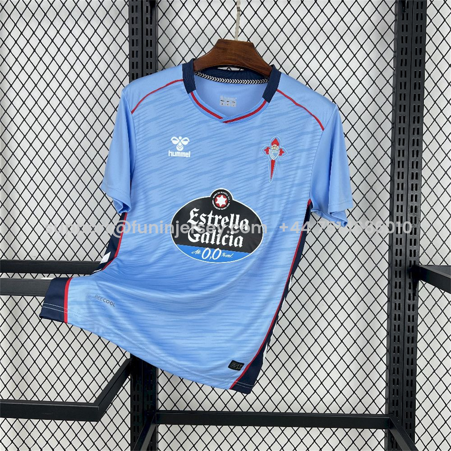 Funinjersey-Celta Vigo 25-26 Home Jersey - Fans Version