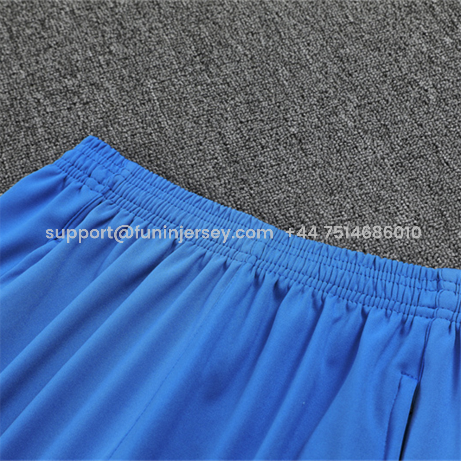 Funinjersey-Real Madrid 25-26 Long Sleeve Training Set - Bright Blue Top & Pants