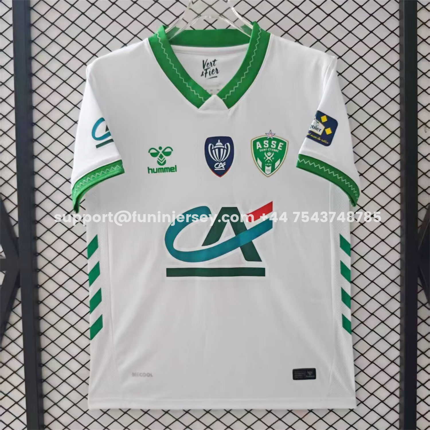 Funinjersey-AS Saint-Etienne 25-26 Away Jersey - Fans Version