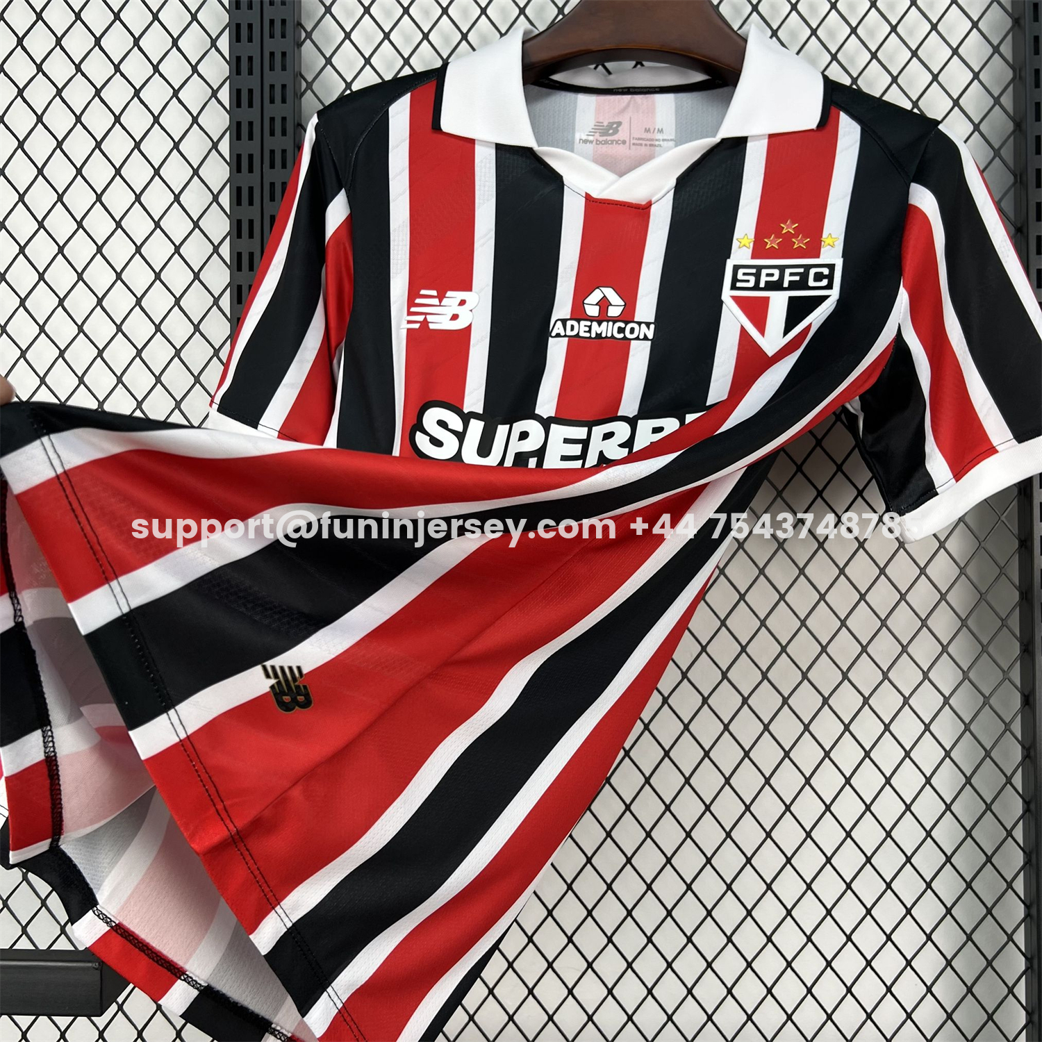 Funinjersey-Sao Paulo 26-27 Away Jersey - Fans Version