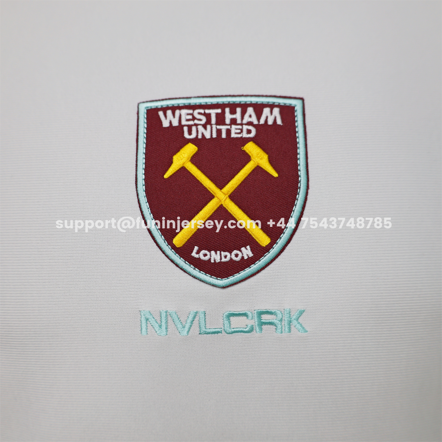 Funinjersey-West Ham United 26-27 Retro Casual Style White Jersey - Player Version