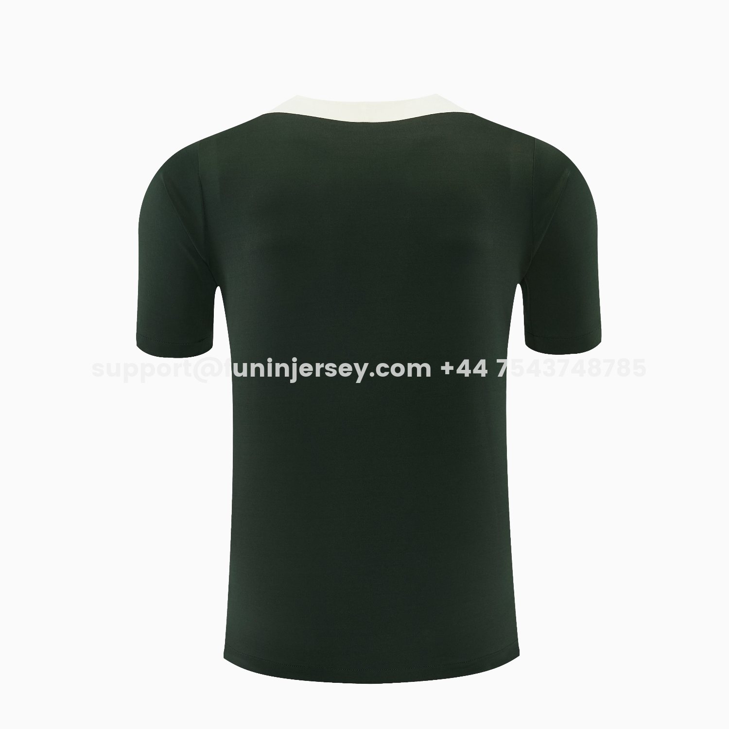 Funinjersey-C.H.E.L.S.E.A 25-26 Short-Sleeve Training Set - Dark Green With White Accents Top & Pants