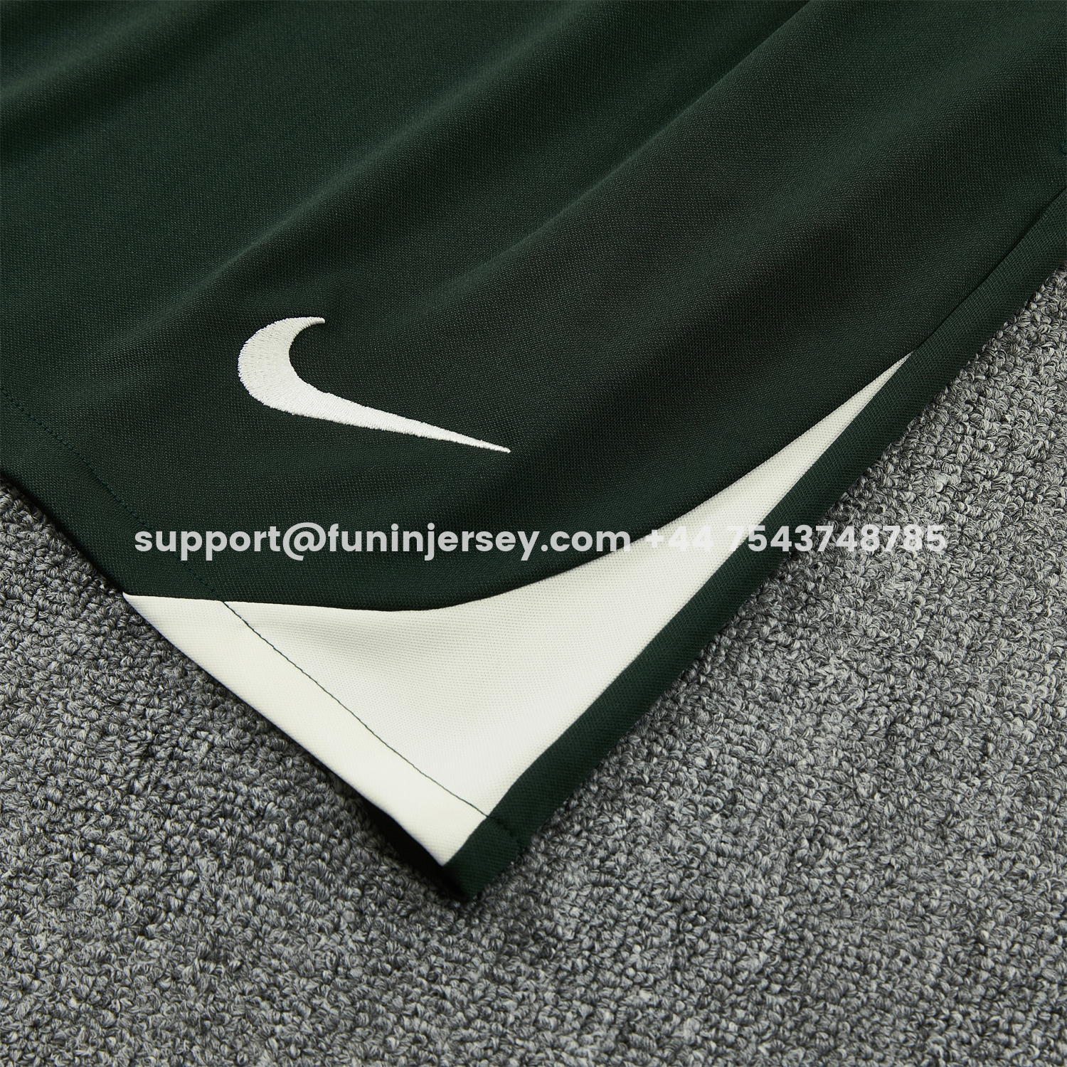 Funinjersey-C.H.E.L.S.E.A 25-26 Short-Sleeve Training Set - Dark Green Top & Dark Green Pants