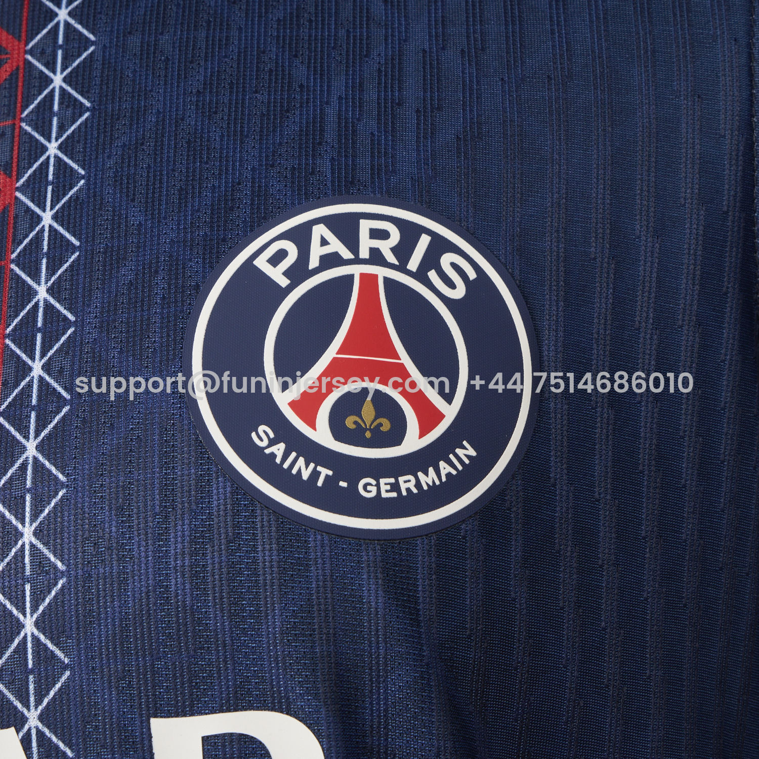 Funinjersey-Paris Saint-Germain PSG 25-26 Home Jersey - Player Version
