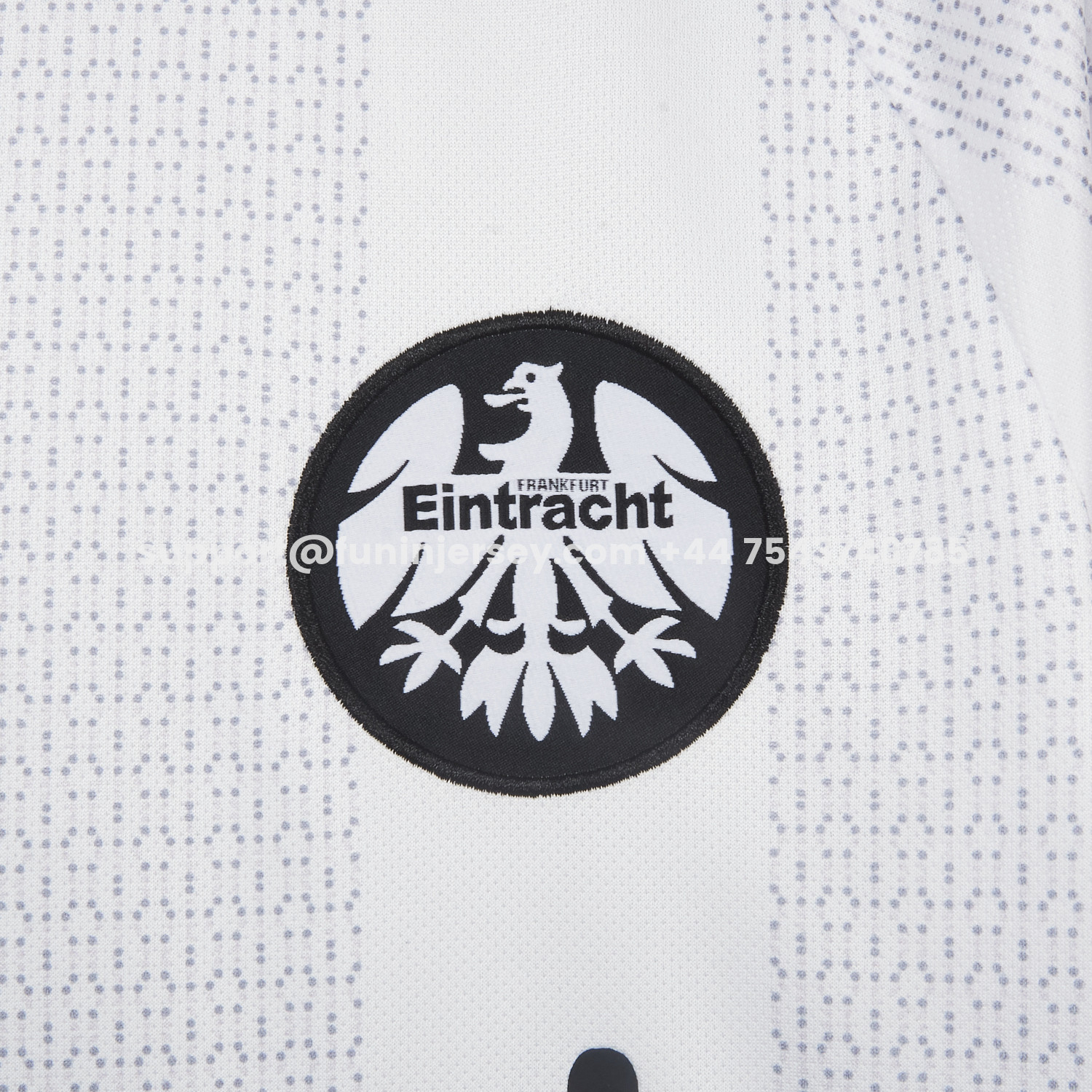 Funinjersey-Frankfurt 26-27 Away White Jersey - Fans Version