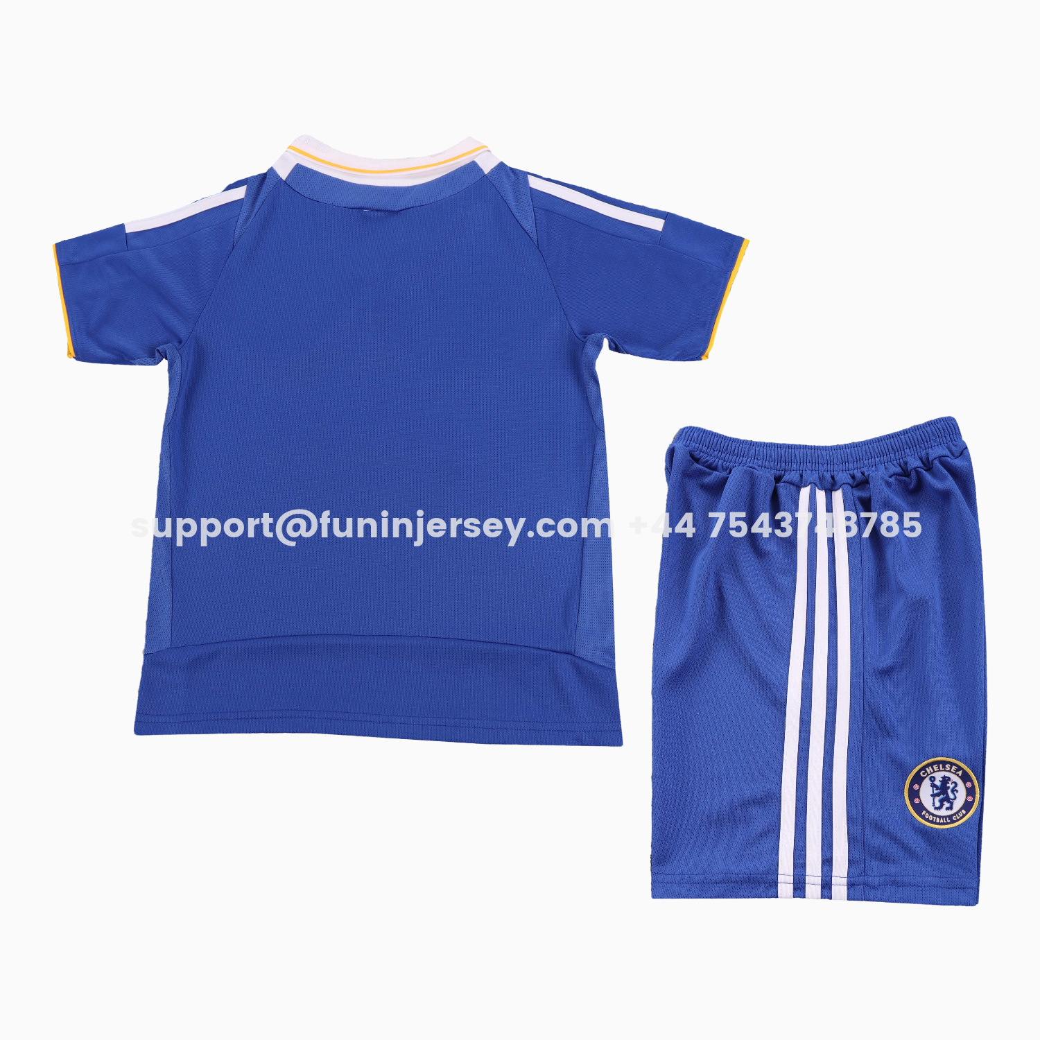 Funinjersey-Retro C.H.E.L.S.E.A 2007-08 Home Kids Kit