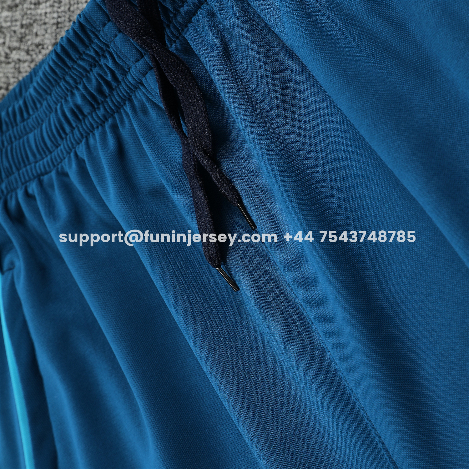 Funinjersey-Club América 25-26 Short-Sleeve Training Set - Deep Blue Top & Deep Blue Shorts