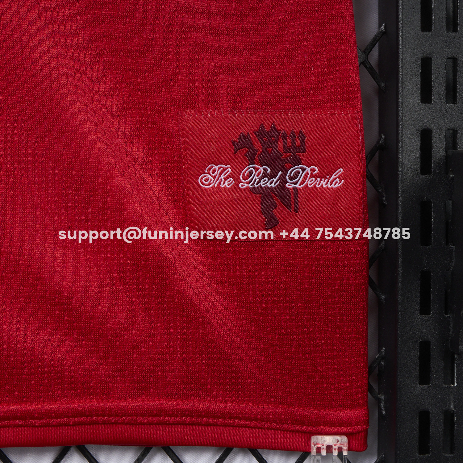 Funinjersey-Retro Manchester United 2007-09 Home Jersey