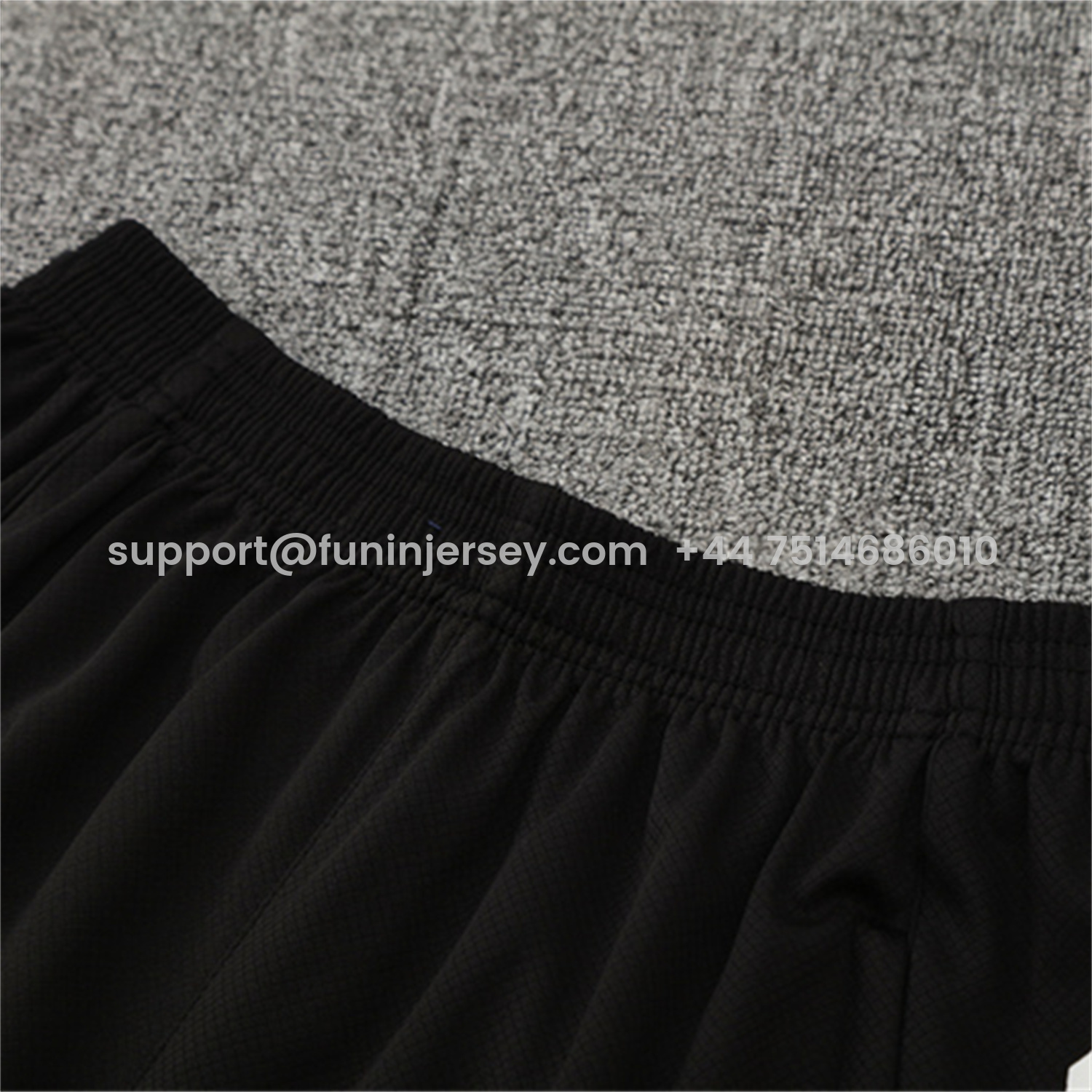 Funinjersey-Manchester United 25-26 Short-Sleeve Training Set - White Purple Top & Black Shorts