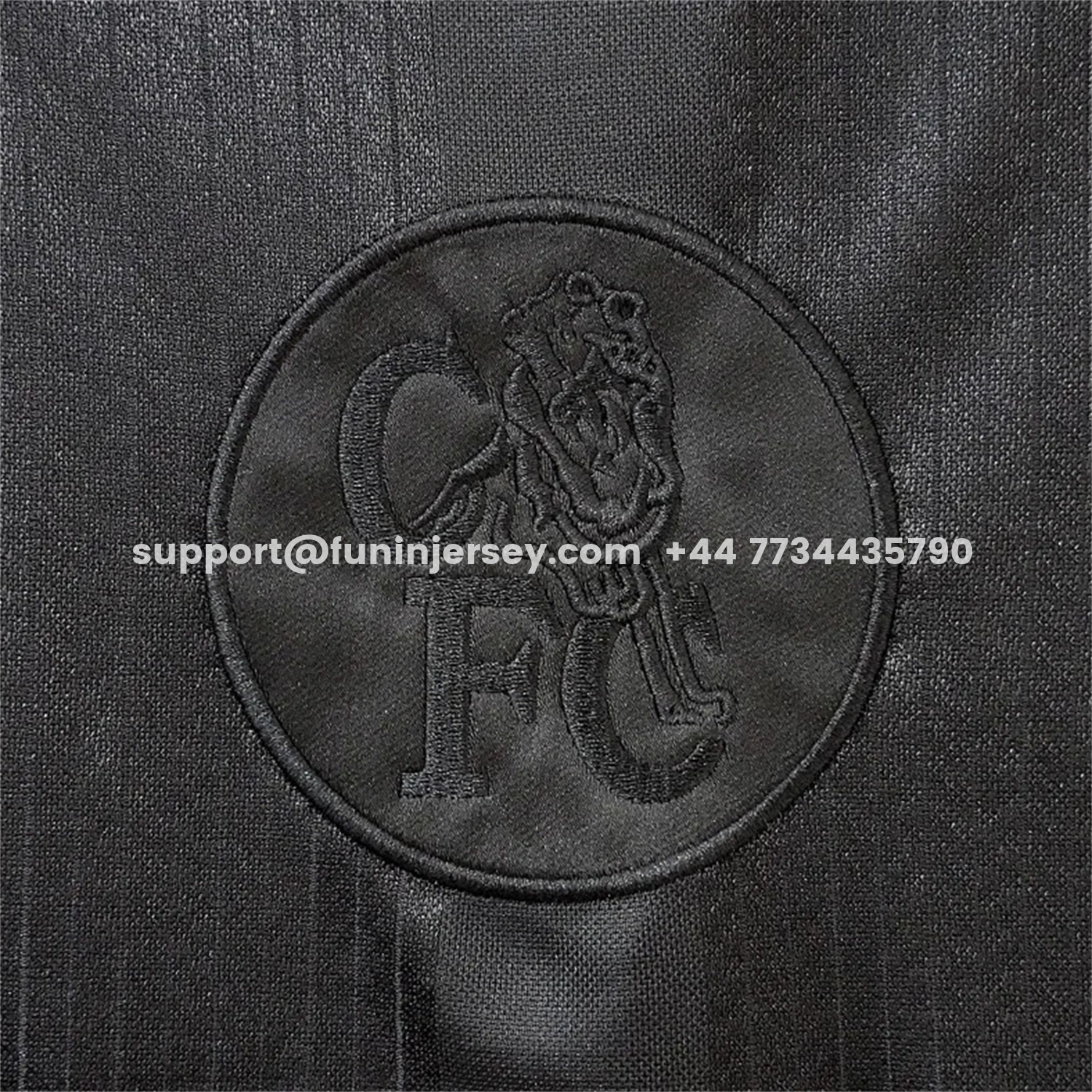 Funinjersey-Retro C.H.E.L.S.E.A 1998 Pure Black Special Jersey