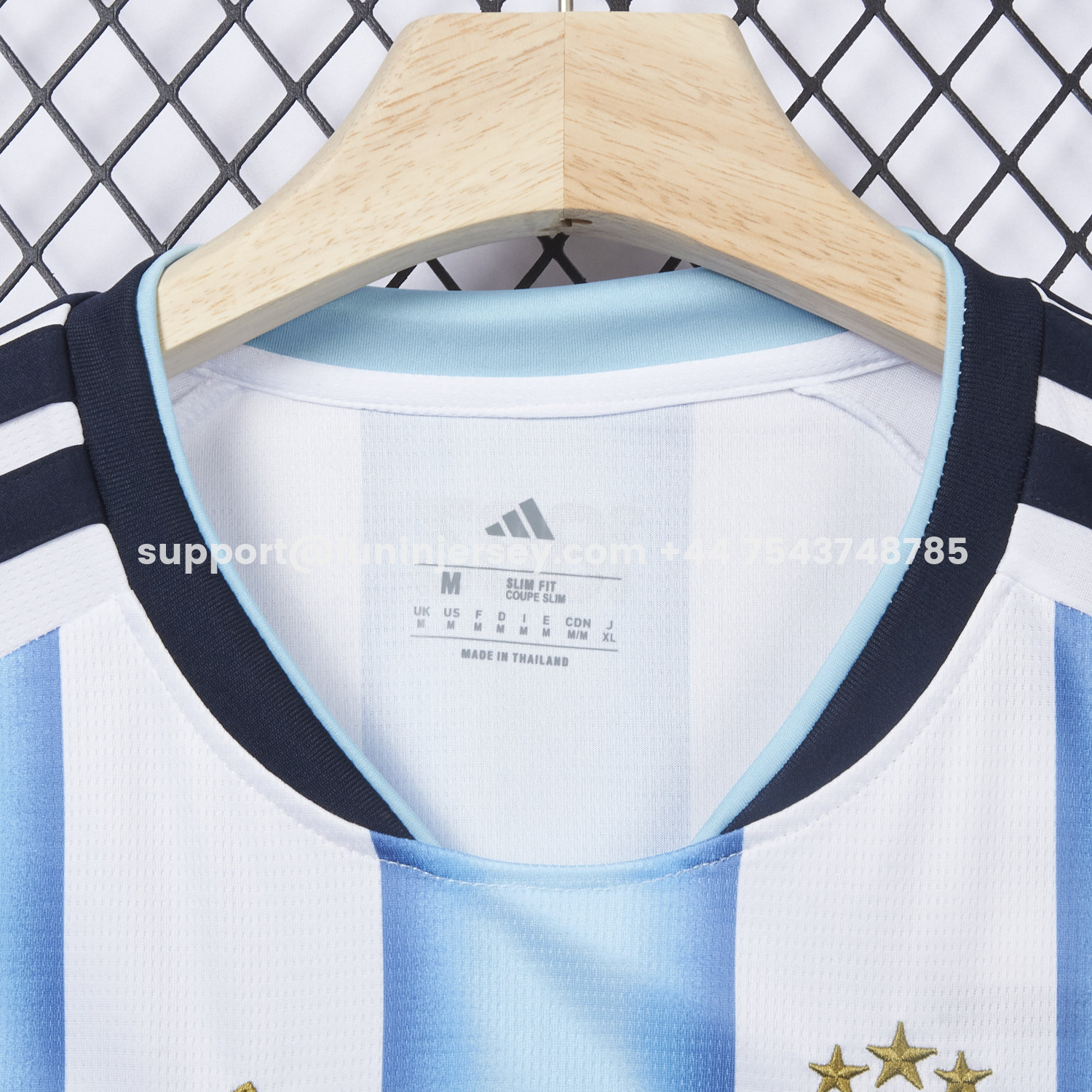 Funinjersey-Women's Argentina 2026 Home Cropped Jersey