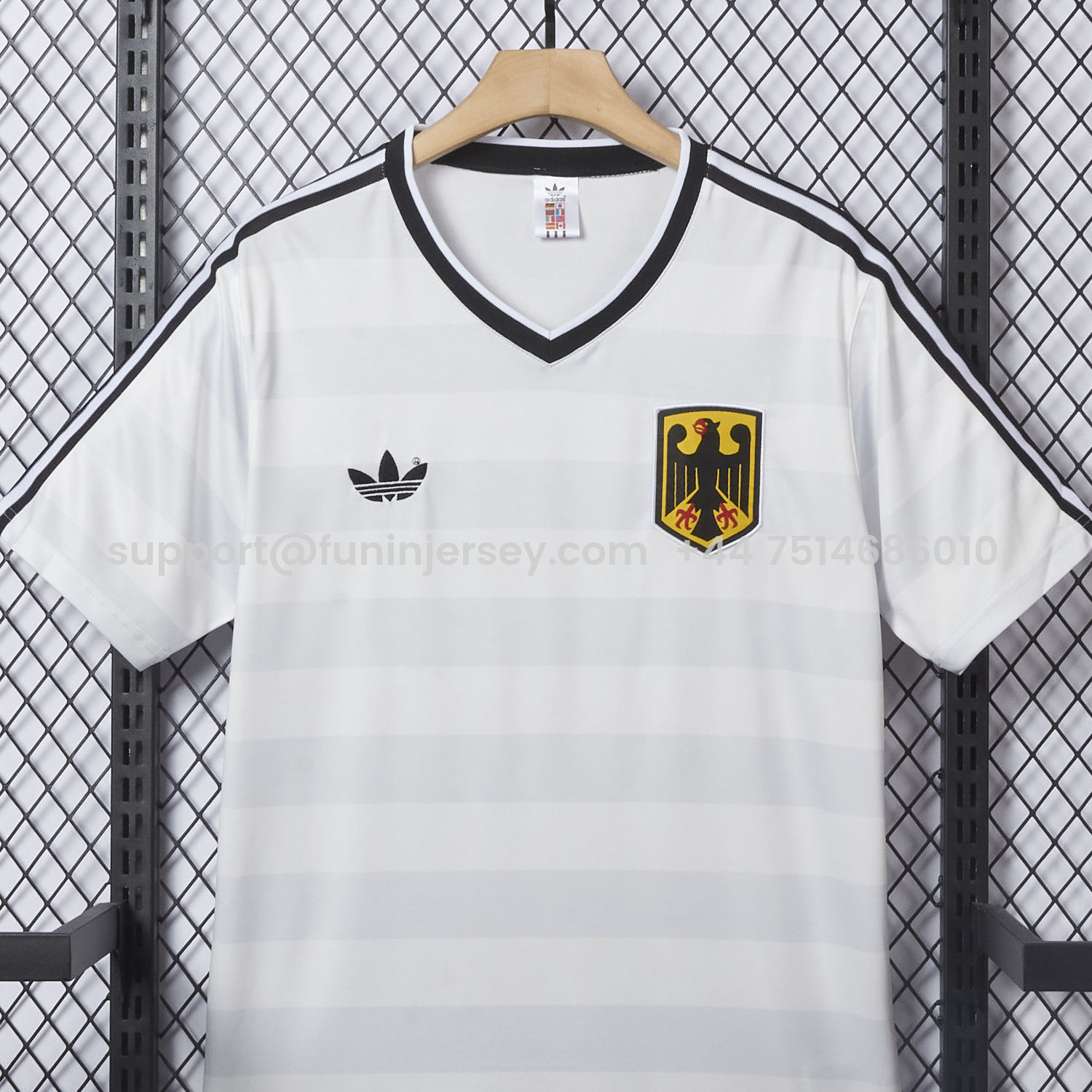 Funinjersey-Retro Germany 1984 Home Jersey