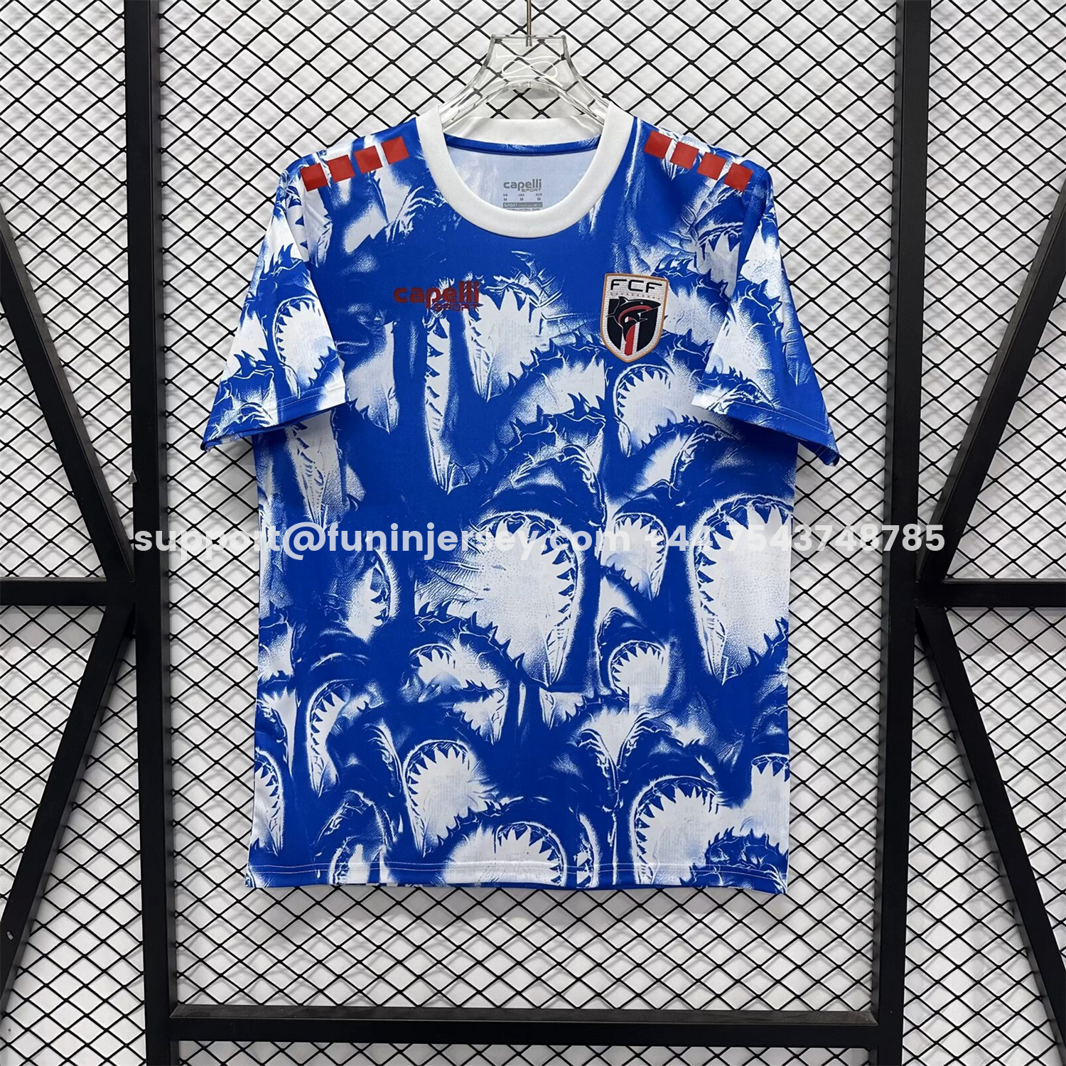 Funinjersey-Cabo Verde 2026 Pre-Match Jersey - Fans Version