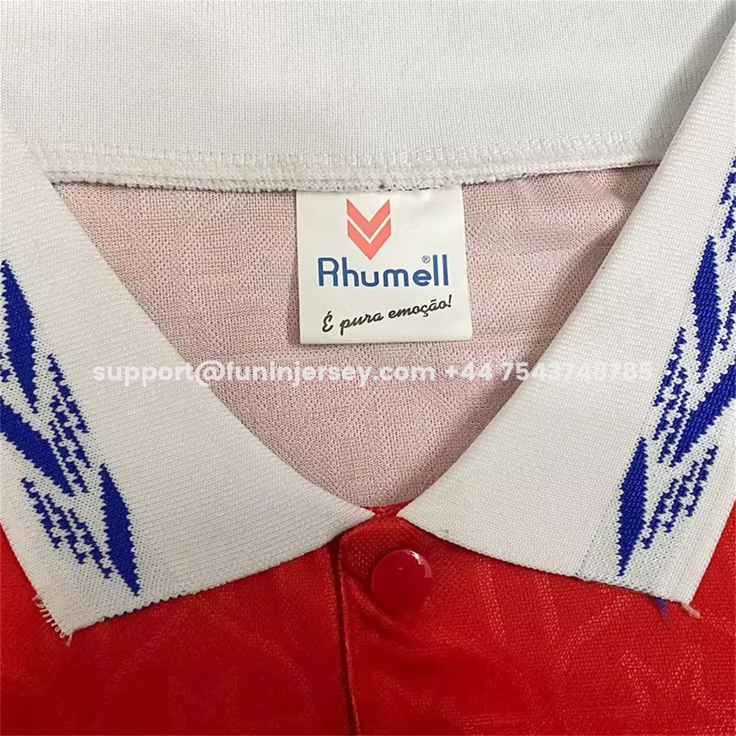 Funinjersey-Retro Chile 1995 Home Red Jersey