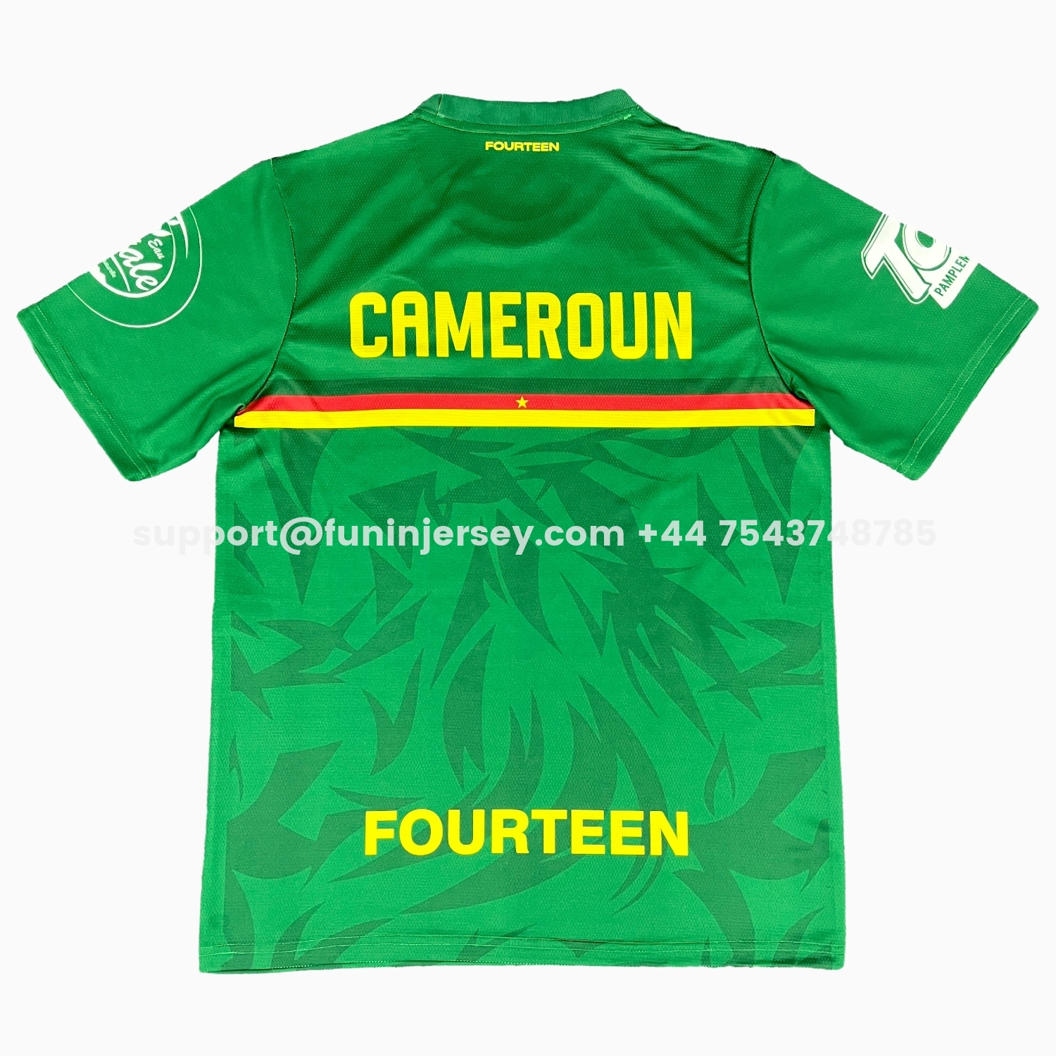 Funinjersey-Cameroon 25-26 Green Training Jersey - Fans Version