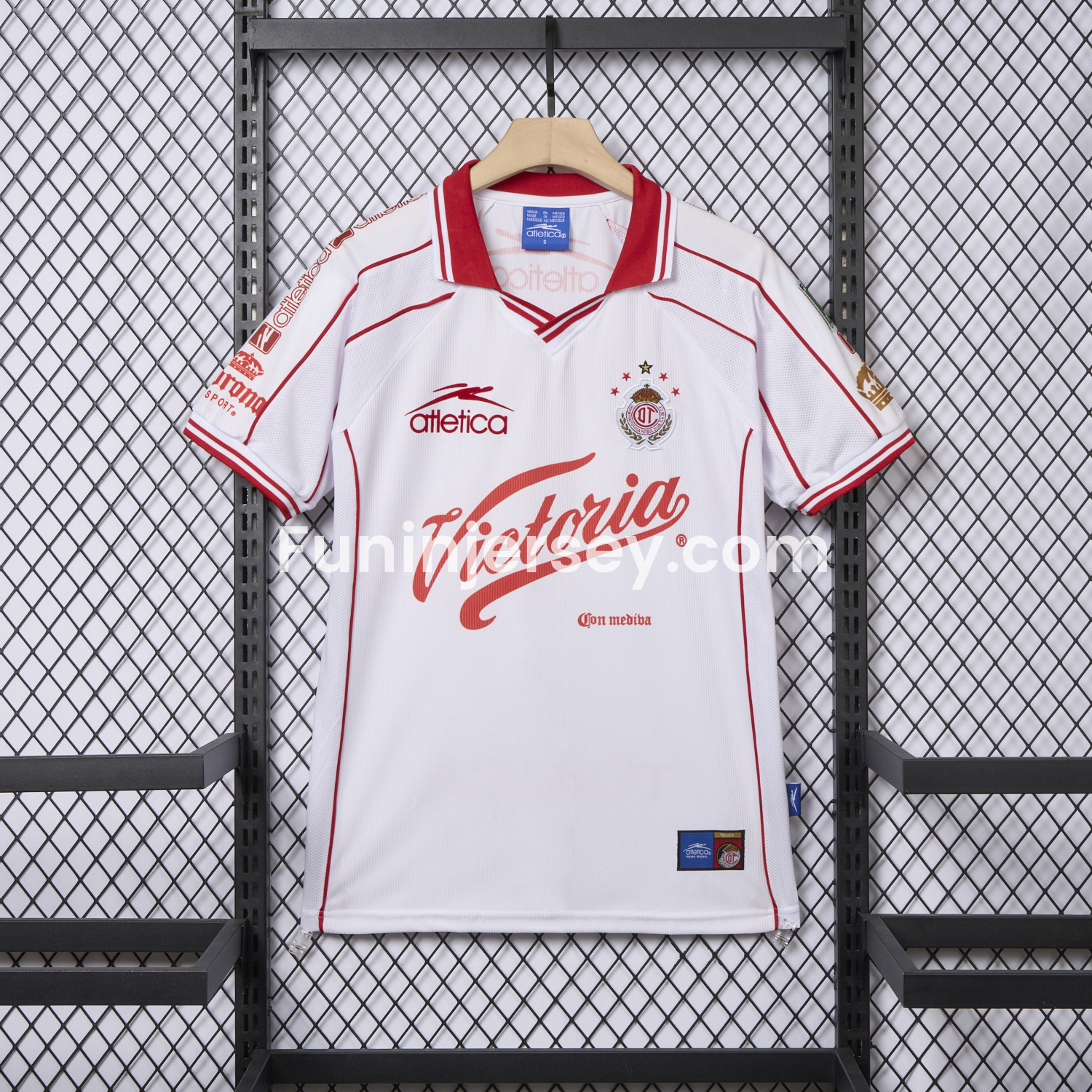Funinjersey-Retro Toluca 1999-00 Away Jersey