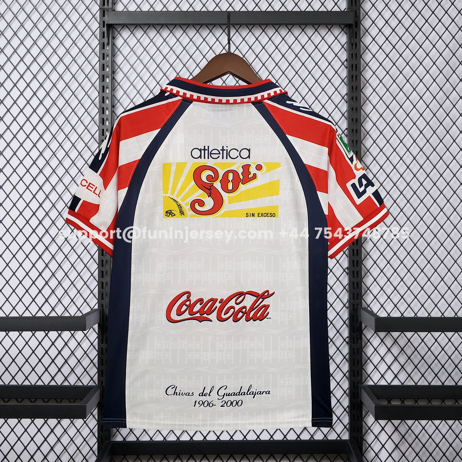 Funinjersey-Retro Chivas de Guadalajara 1999-00 Away Jersey