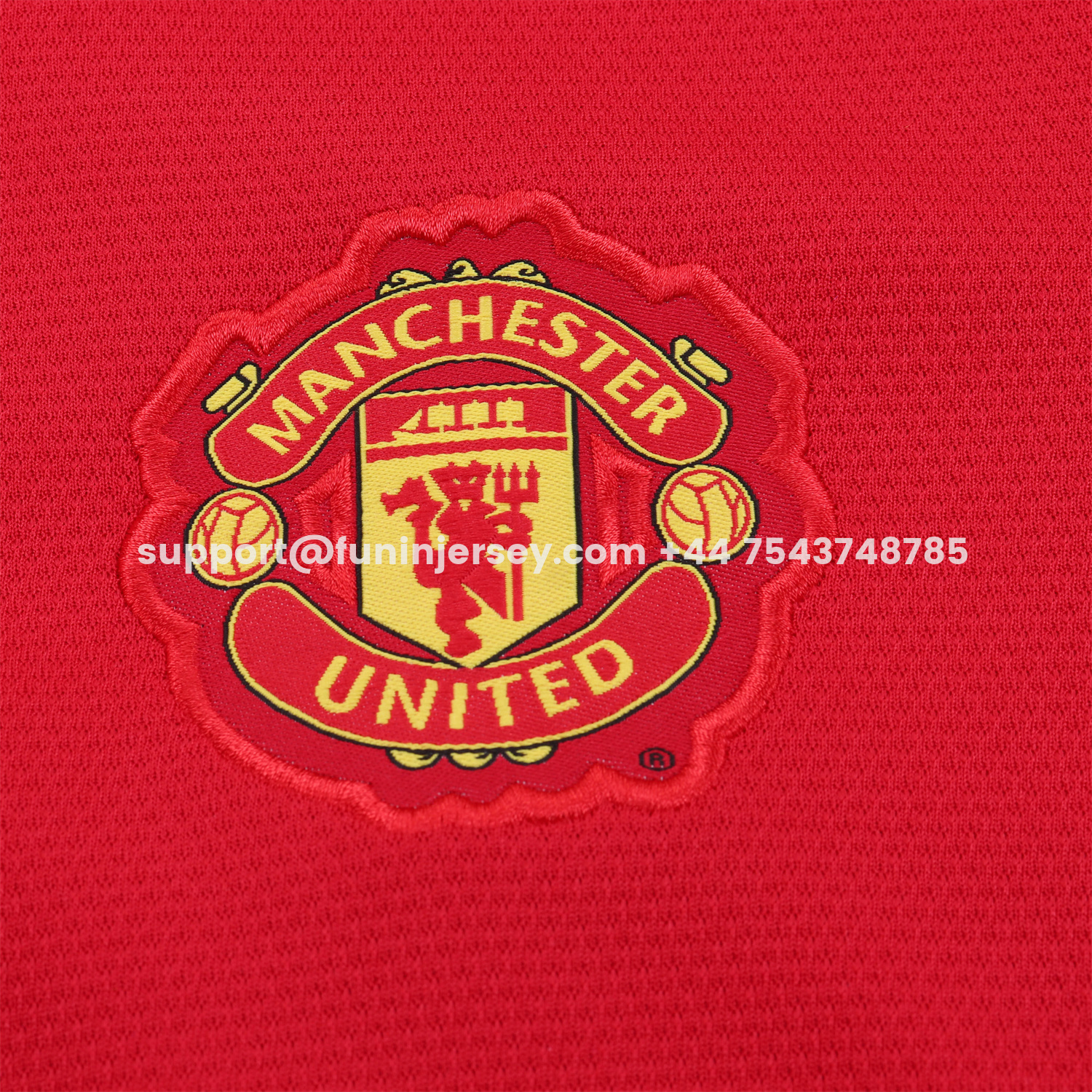 Funinjersey-Retro Manchester United 2013-14 Home Kids Kit