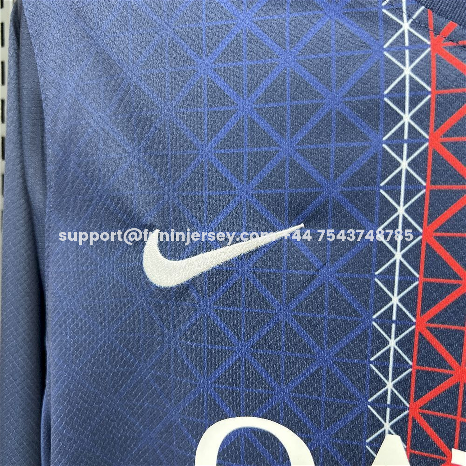 Funinjersey-Paris Saint-Germain PSG 25-26 Home Long Sleeves Jersey - Fans Version