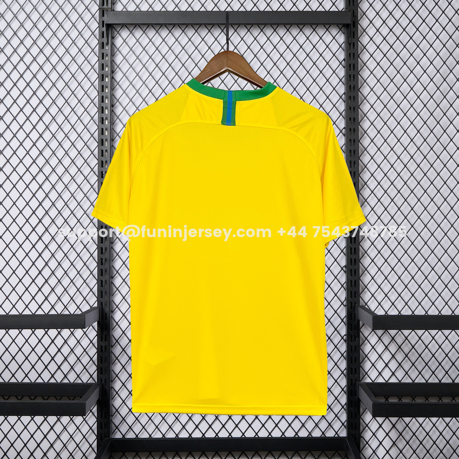 Funinjersey-Retro Brazil 2018 Home Jersey
