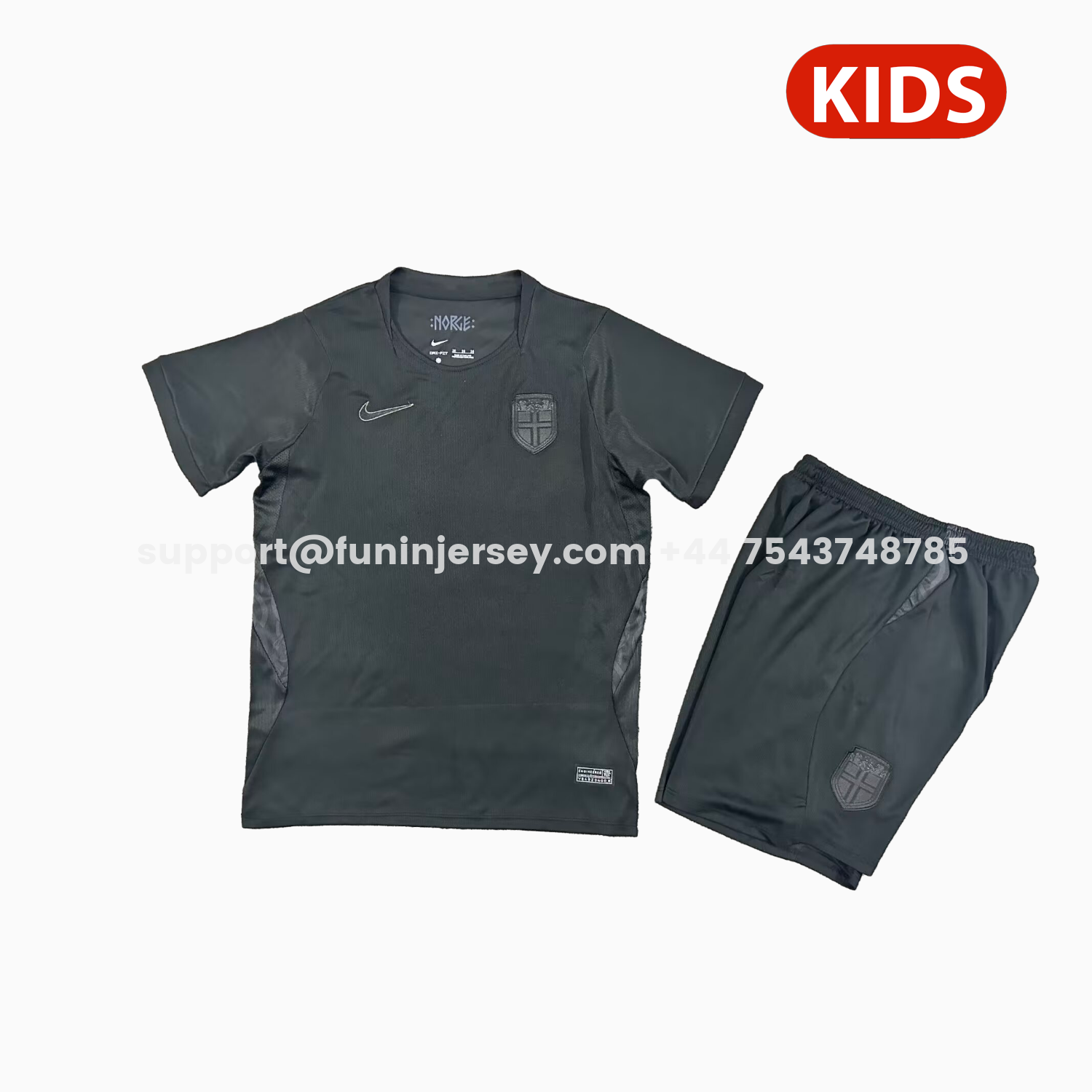 Funinjersey-Norway 2026 Away Kids Kit
