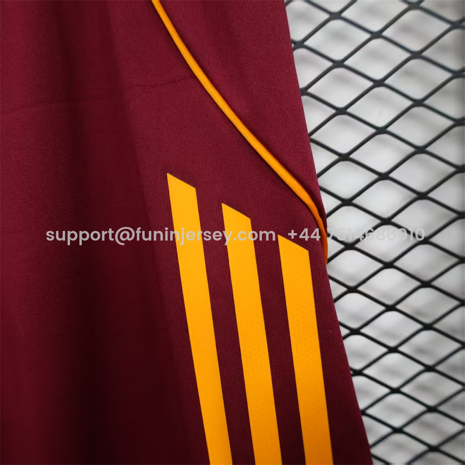 Funinjersey-Roma 25-26 Home Red Shorts - Player Version