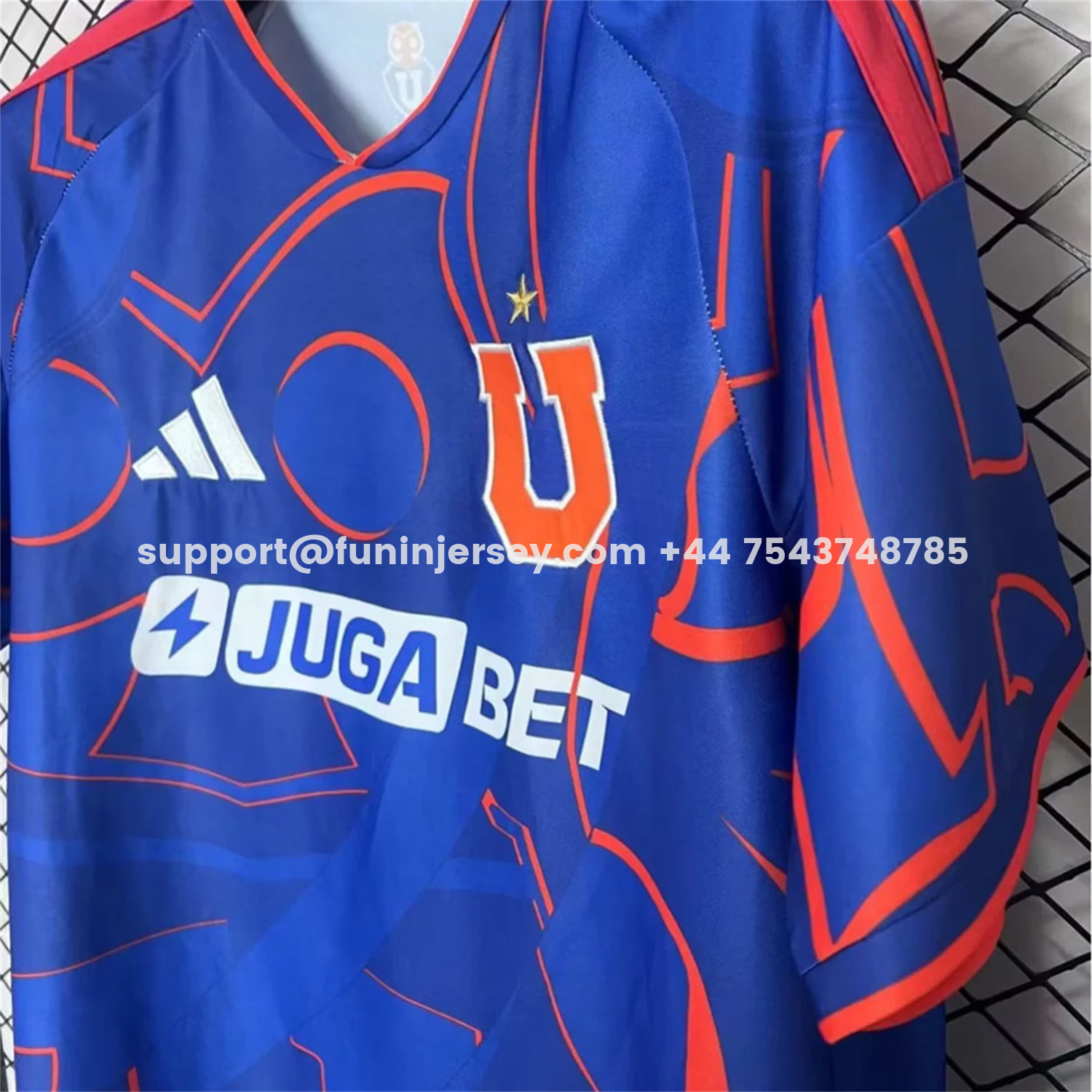 Funinjersey-Universidad de Chile 2026 Home Blue Jersey - Fans Version