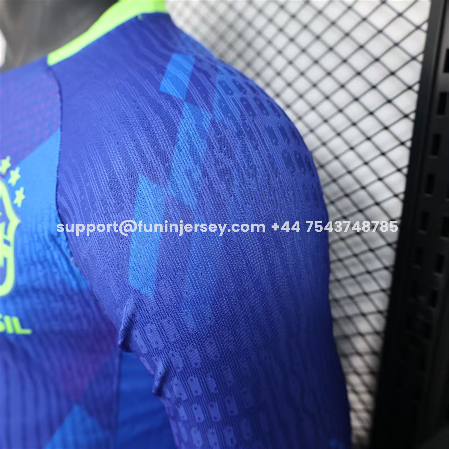 Funinjersey-Brazil 2025 Women's Team Away Long Sleeves Jersey - Men's Player Version