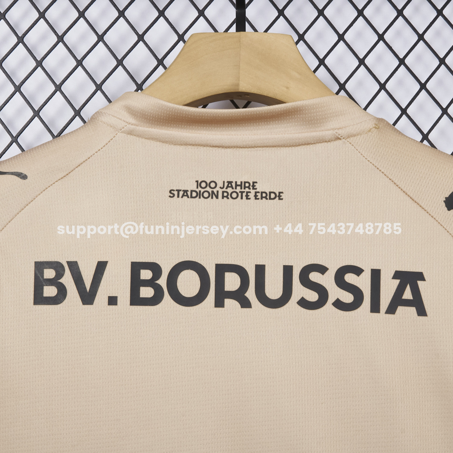Funinjersey-Dortmund 25-26 “100 JAHRE STADION ROTE ERDE” Beige Goalkeeper Special Jersey - Fans Version