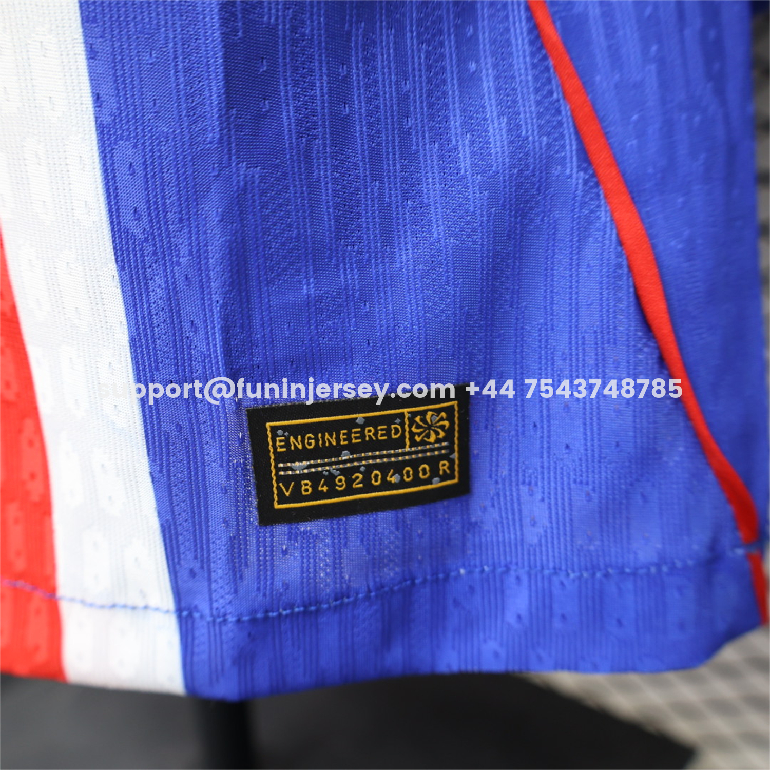 Funinjersey-Paris Saint-Germain PSG 26-27 Home Long Sleeves Jersey - Player Version