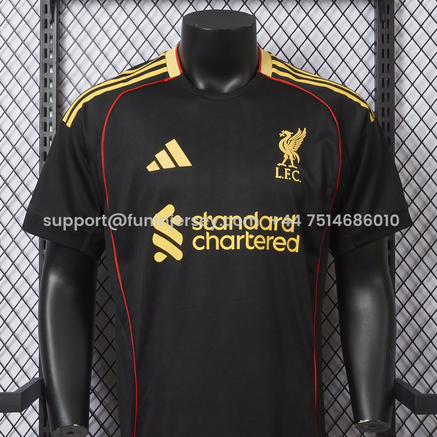 Funinjersey-Liver.pool 25-26 Black Special Jersey - Player Version