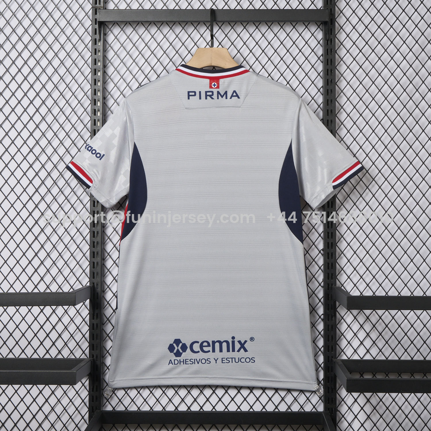 Funinjersey-Cruz Azul 25-26 Away Jersey - Fans Version