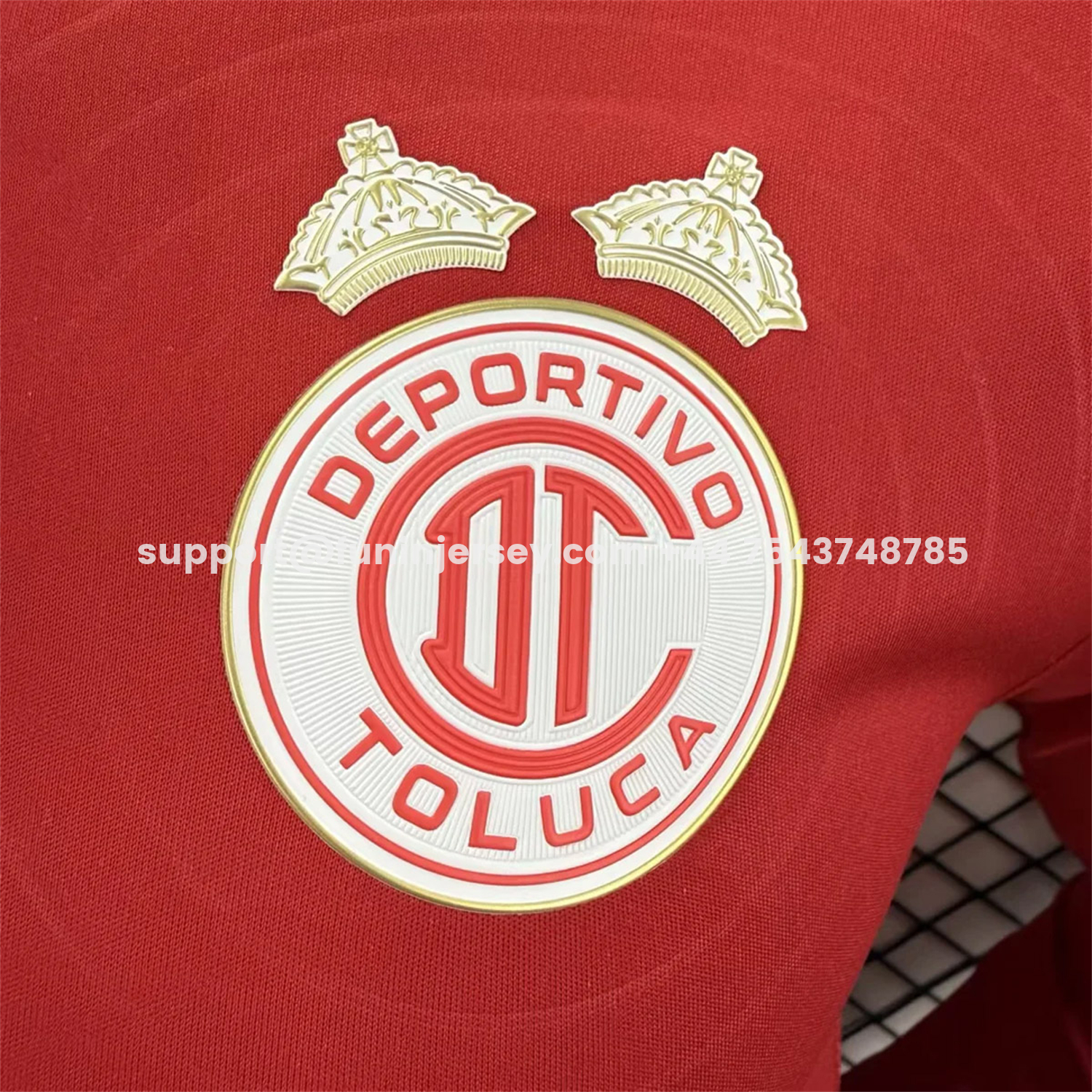 Funinjersey-Toluca 25-26 Red Special Long Sleeves Jersey - Player Version