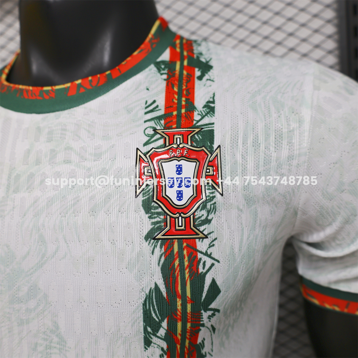 Funinjersey-Portugal 2026 Vines White Special Jersey - Player Version