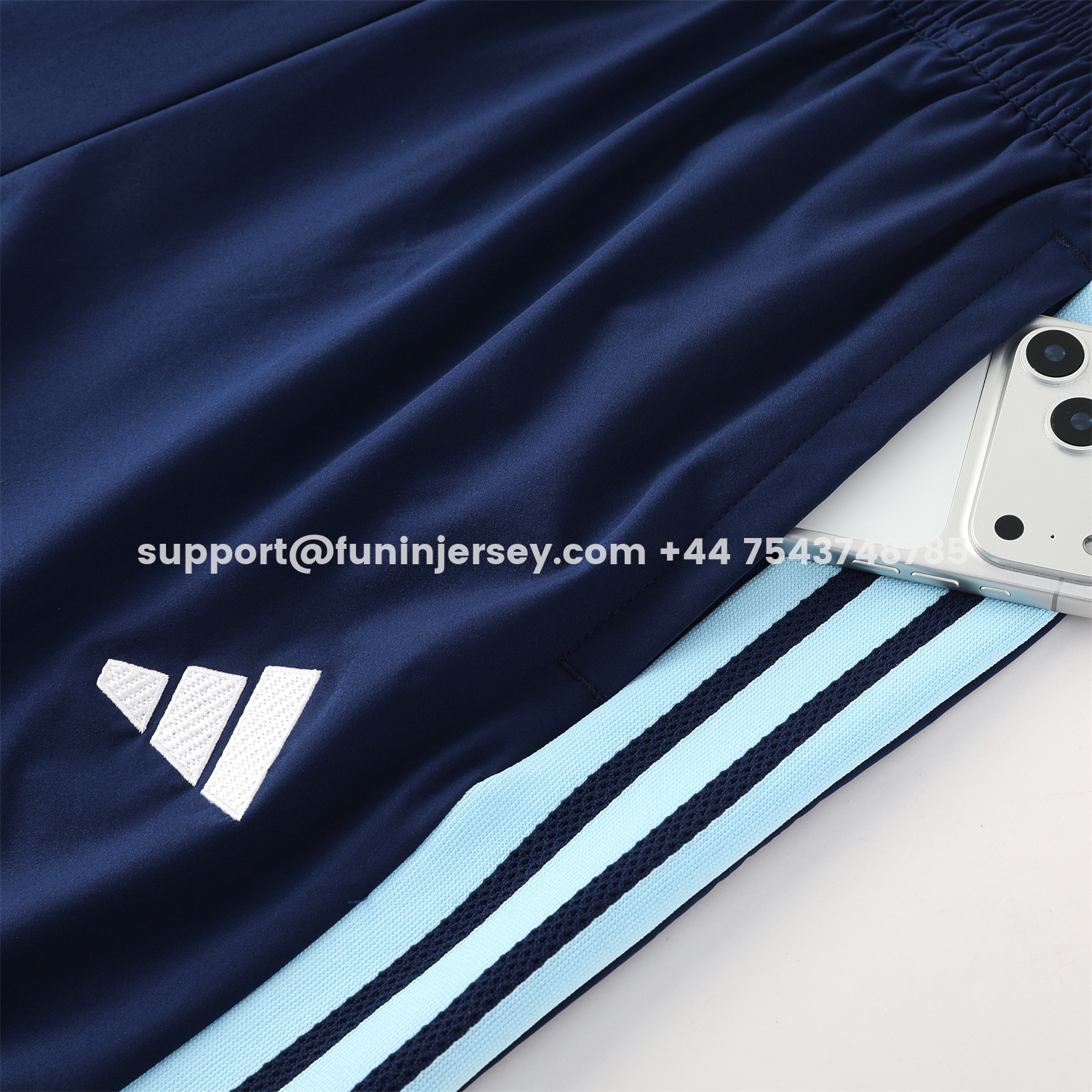 Funinjersey-Argentina 2026 Hooded Windbreaker Training Set - Dark Blue Top & Pants