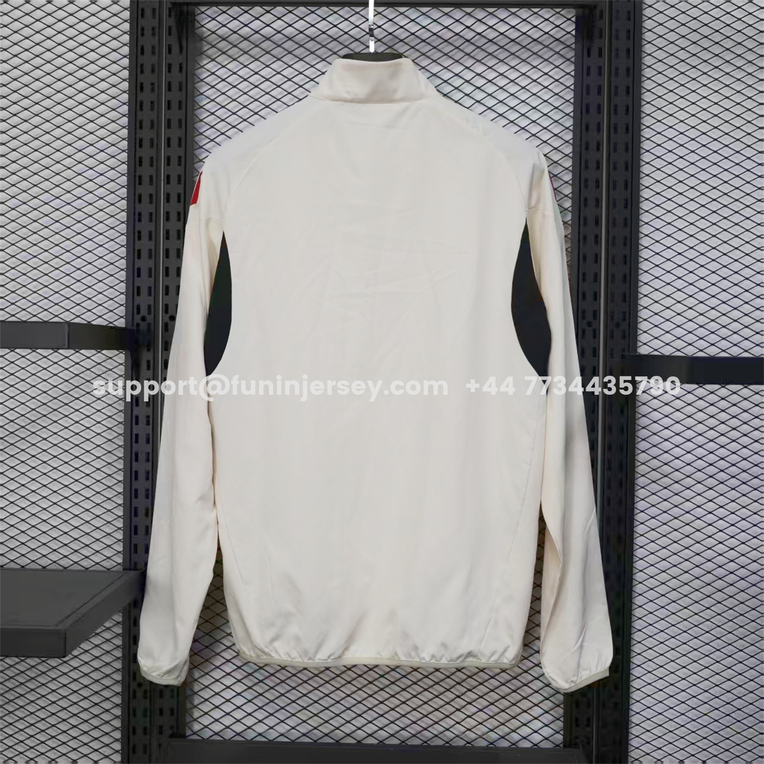 Funinjersey-Liver.pool 25-26 White Windbreaker Jacket