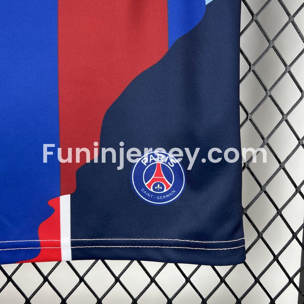 Funinjersey-Messi Career Commemorative Kids Kit with Messi #10 - Barcelona Argentina Paris Saint-Germain PSG INT M.A.M