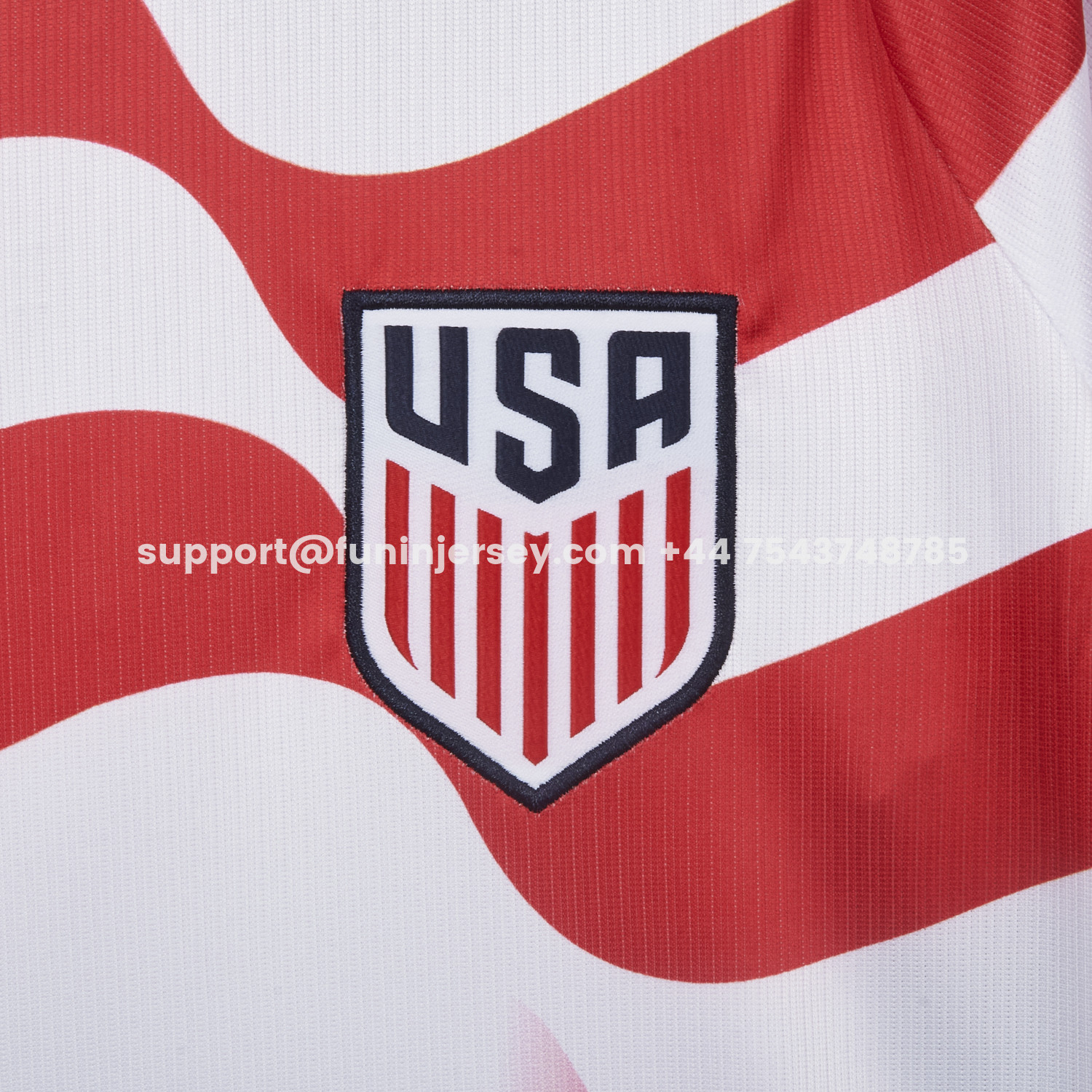 Funinjersey-【Chest Blank】United States USA 2026 Home Jersey - Fans Version