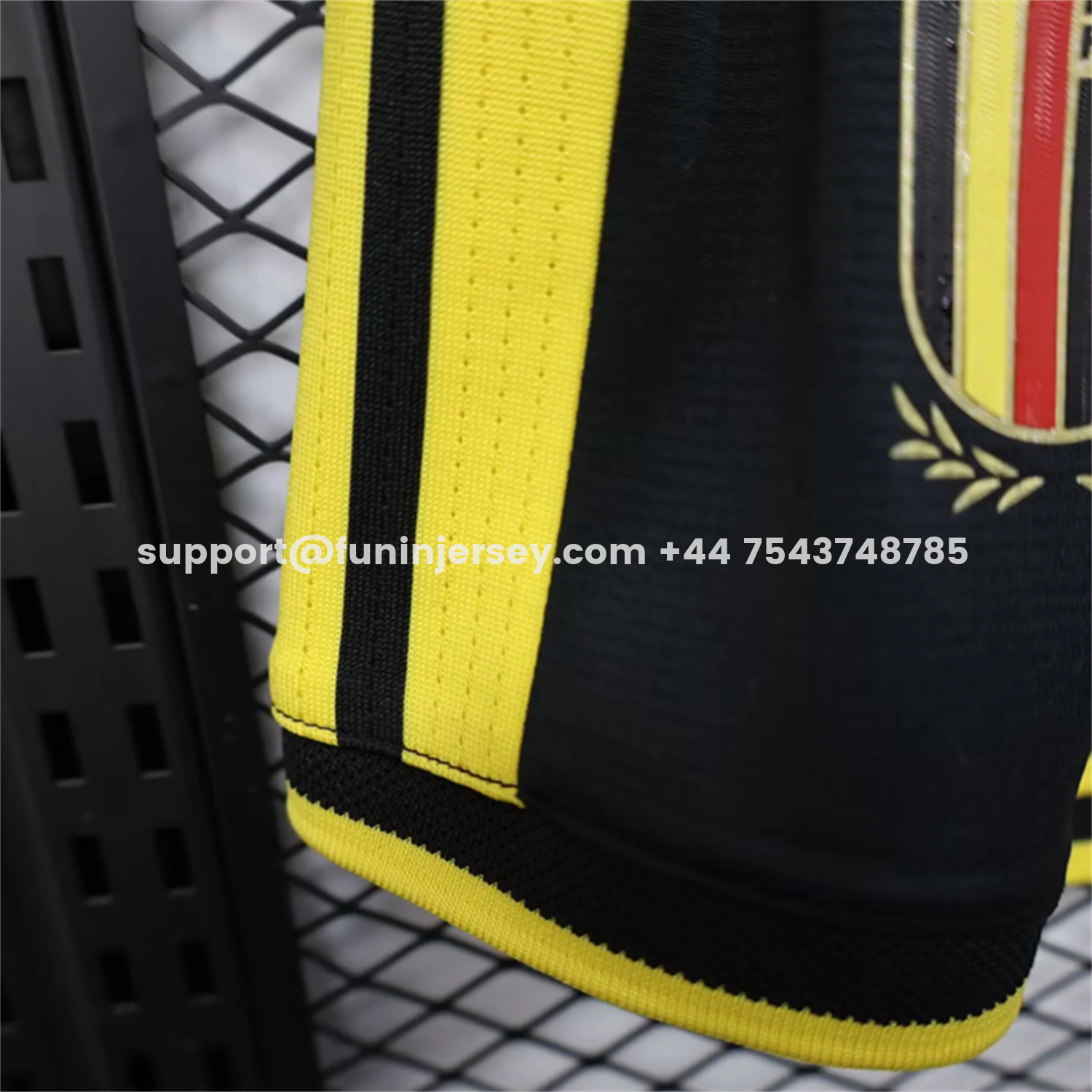 Funinjersey-Belgium 2026 Black Shorts - Player Version