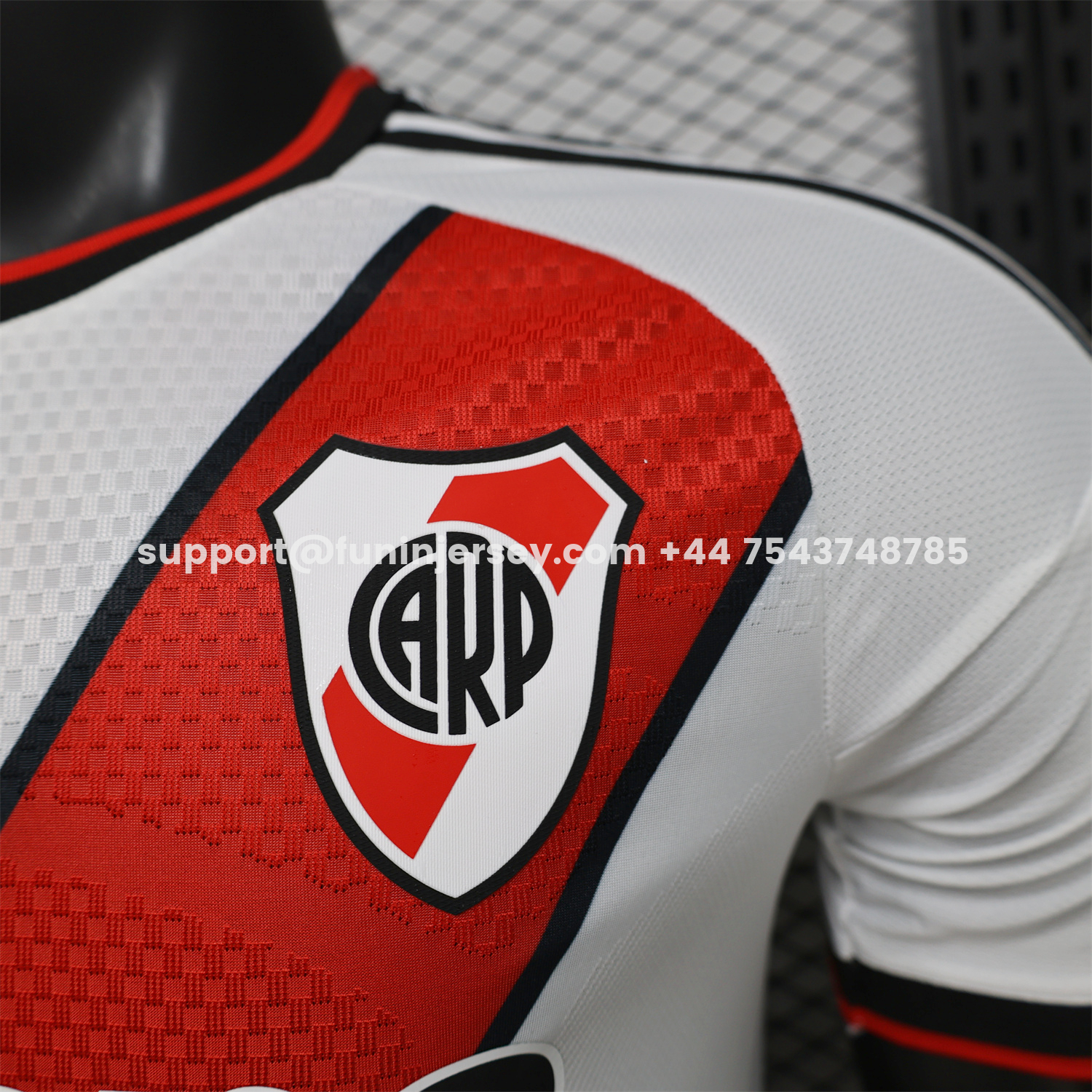 Funinjersey-River Plate 26-27 Home Jersey - Player Version